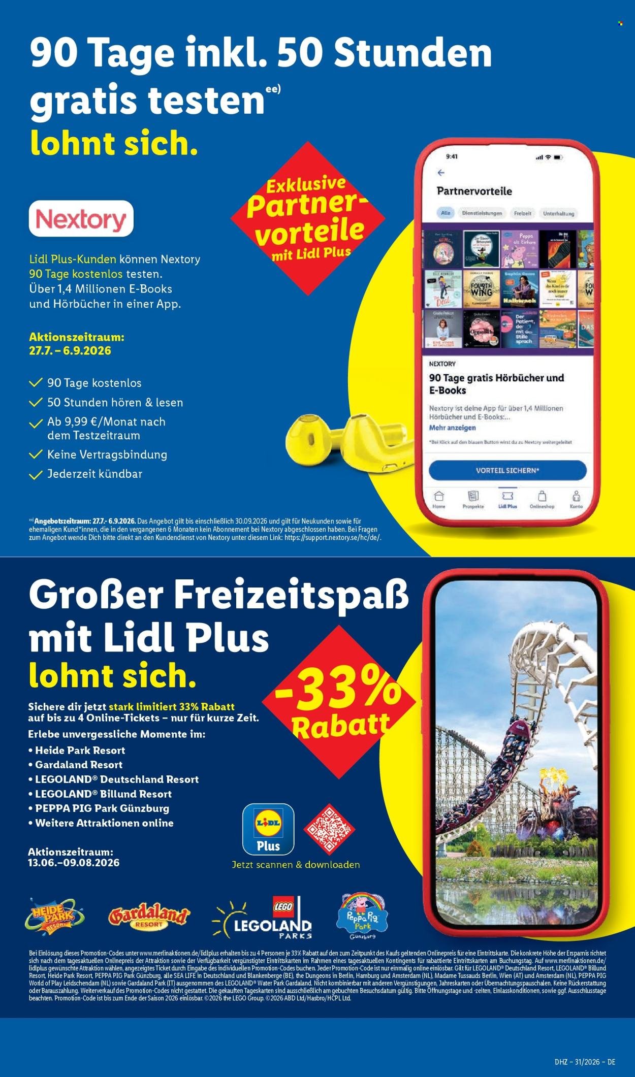 LIDL Prospekt - Ab Montag 27.07.2026