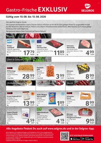 SELGROS Prospekt - Gastro Angebote