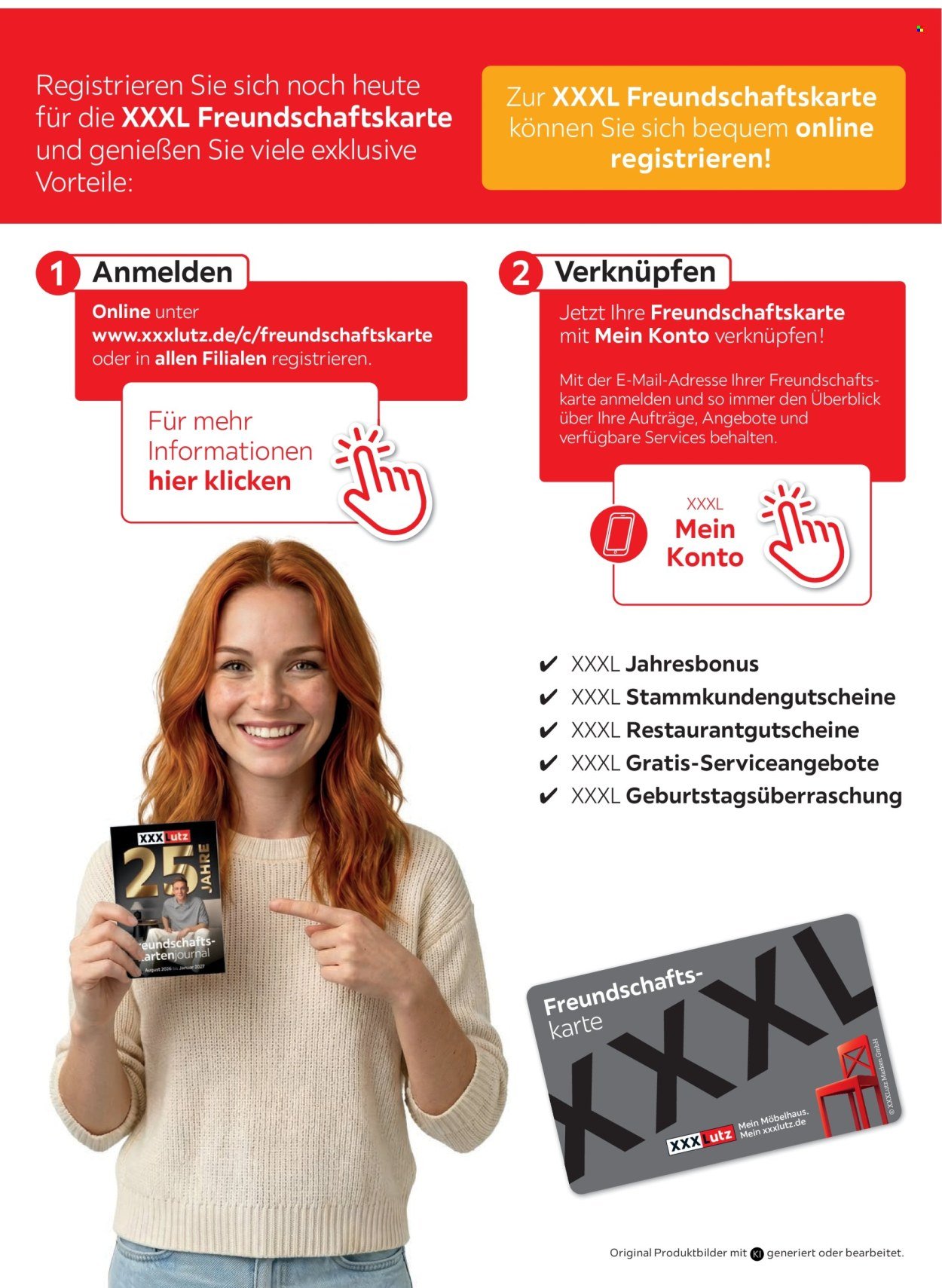 XXXLUTZ Prospekt - Restaurantgutscheine