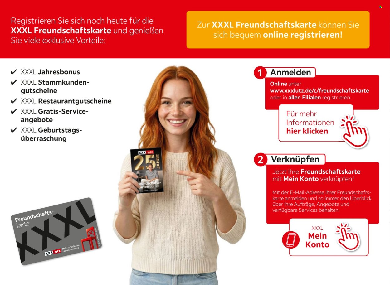 XXXLUTZ Prospekt - Nr. 1 beim Preis