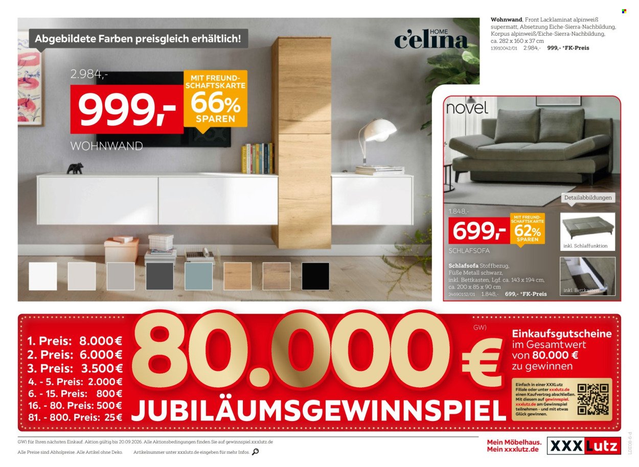 XXXLUTZ Prospekt - Nr. 1 beim Preis