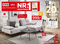 XXXLUTZ Prospekt - Nr. 1 beim Preis