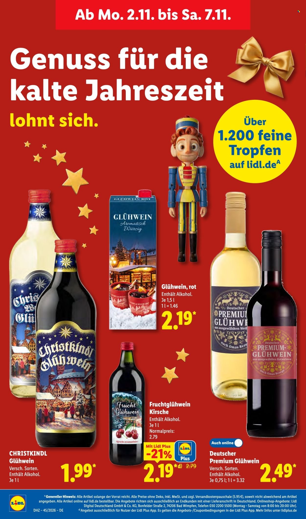 LIDL Prospekt - Ab Montag 2.11.2026