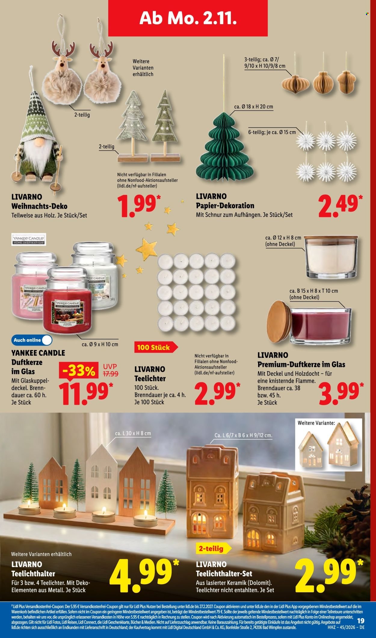 LIDL Prospekt - Ab Montag 2.11.2026
