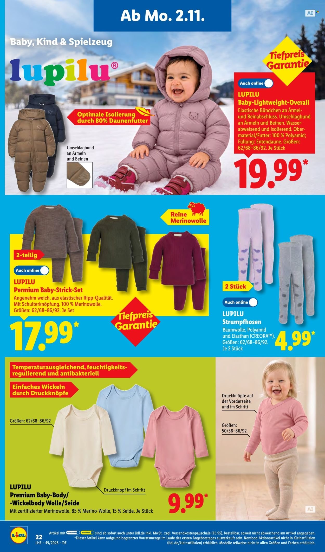 LIDL Prospekt - Ab Montag 2.11.2026