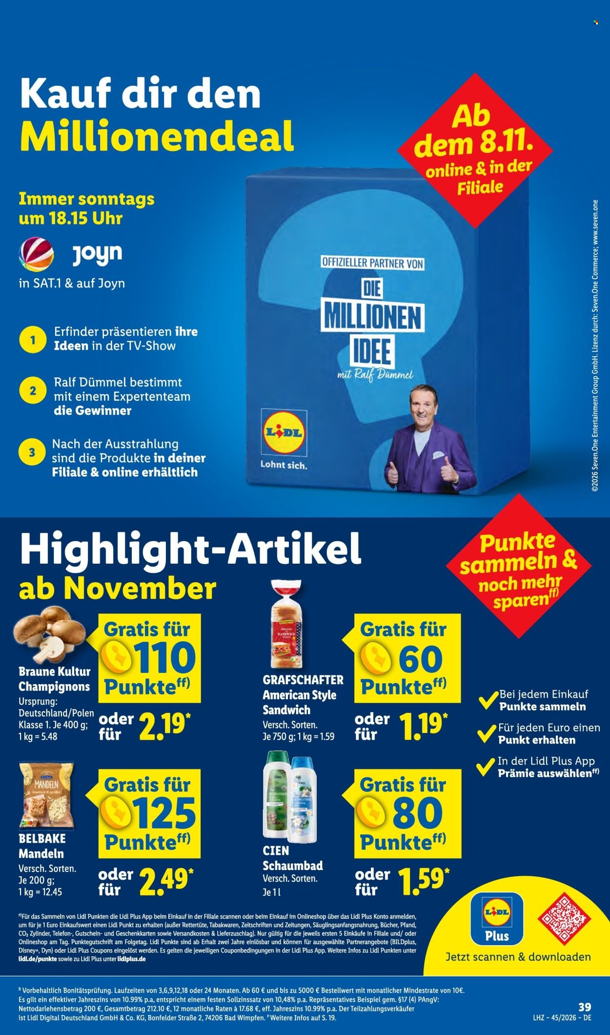 LIDL Prospekt - Ab Montag 2.11.2026