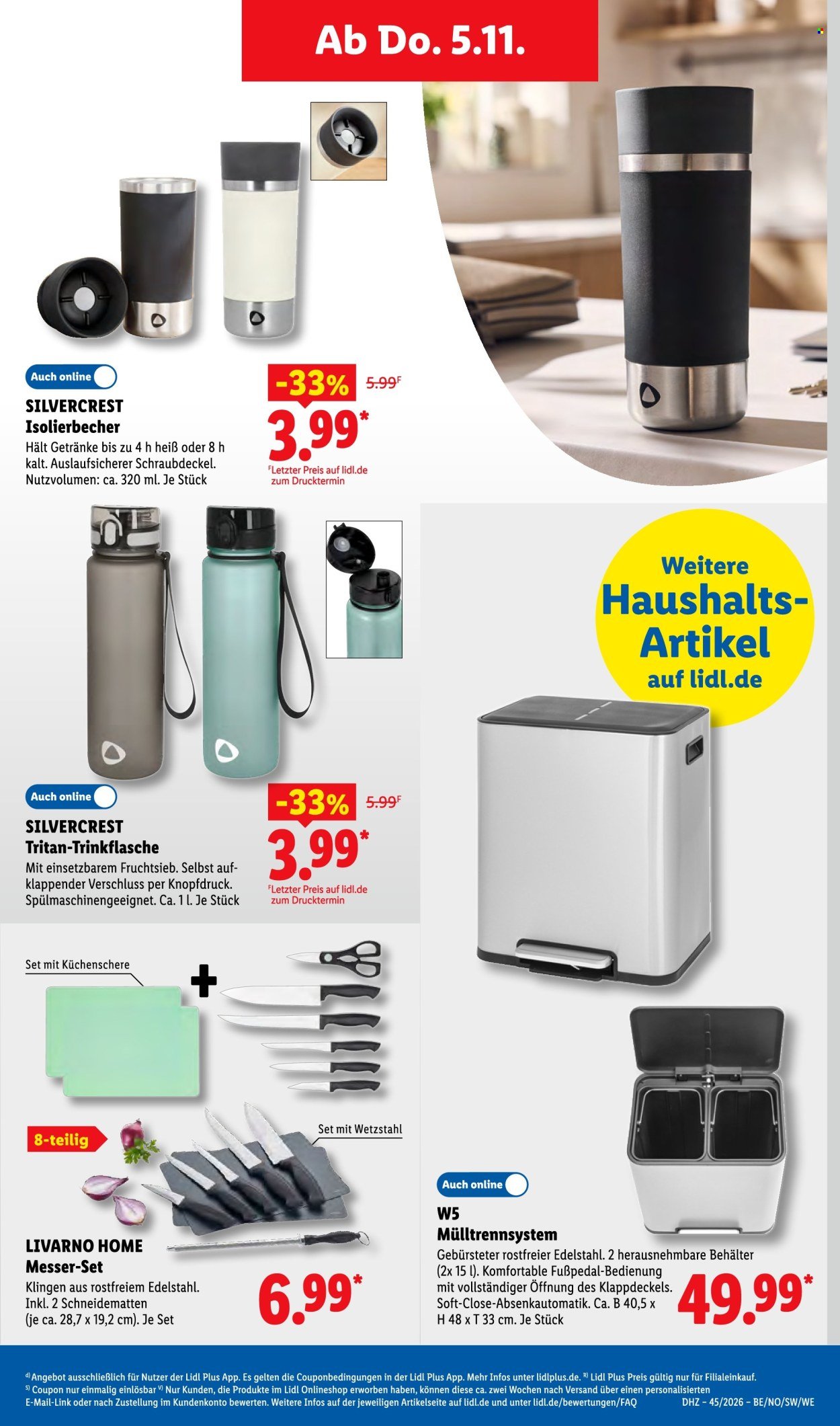 LIDL Prospekt - Ab Montag 2.11.2026