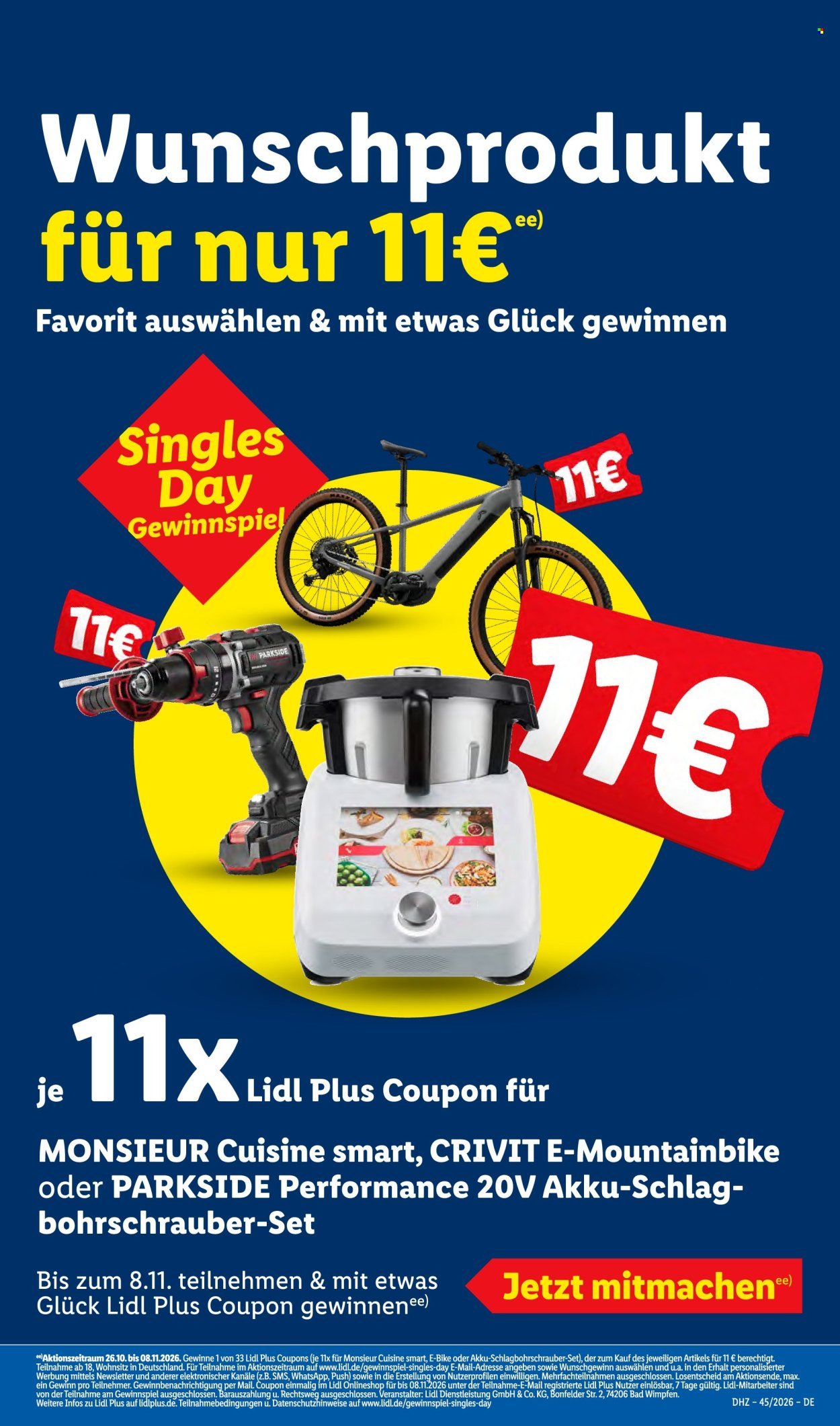 LIDL Prospekt - Ab Montag 2.11.2026
