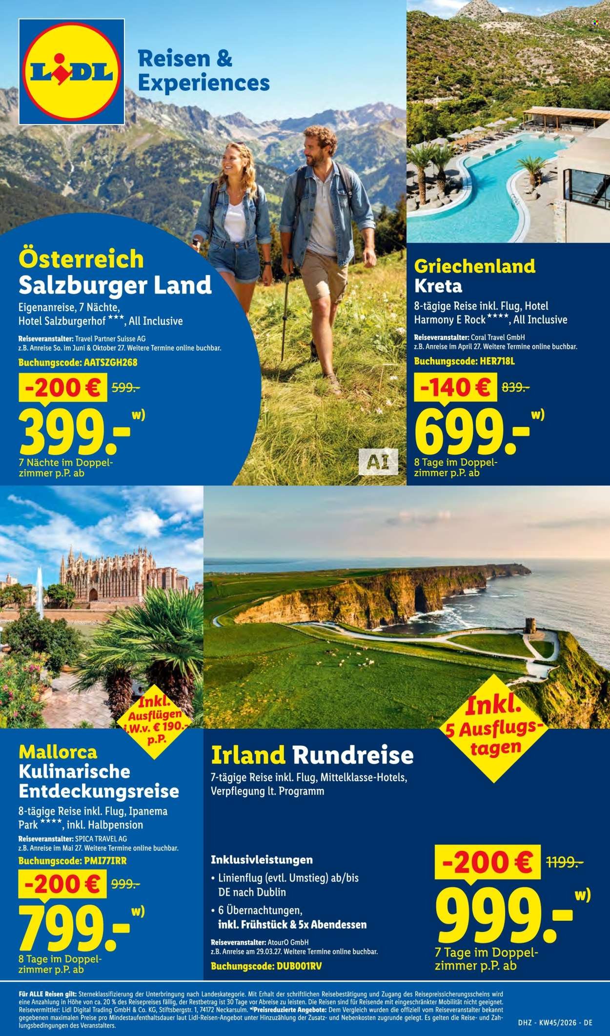 LIDL Prospekt - Ab Montag 2.11.2026