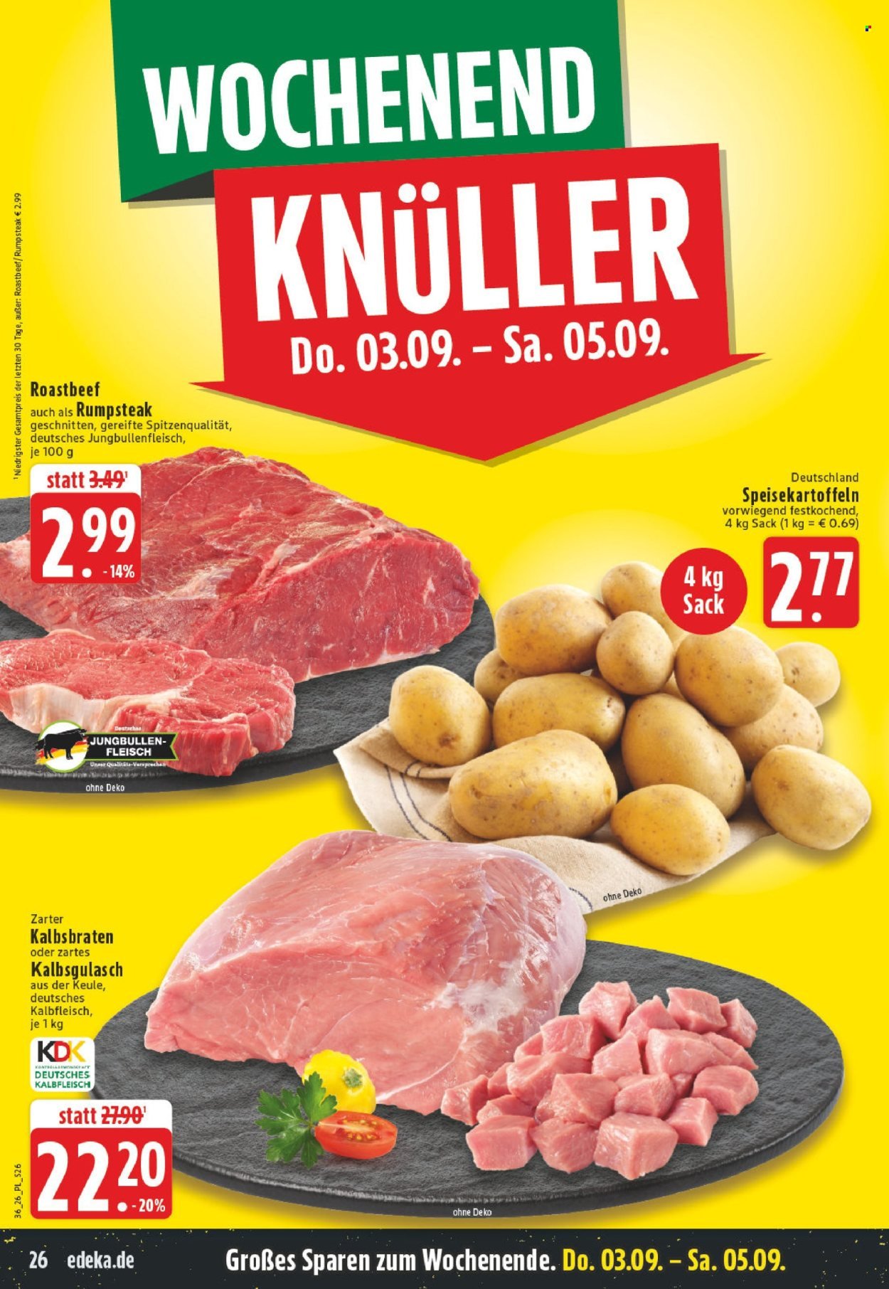 EDEKA Prospekt - Ab Montag 31.08.2026