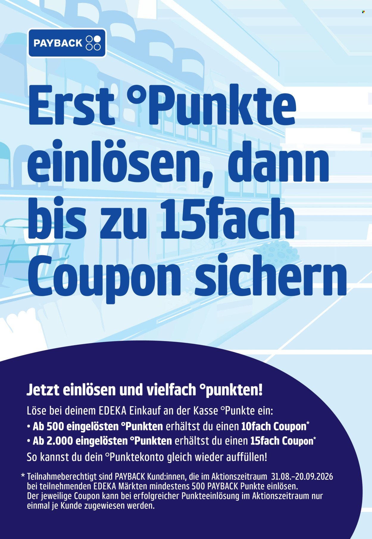 EDEKA Prospekt - Ab Montag 31.08.2026