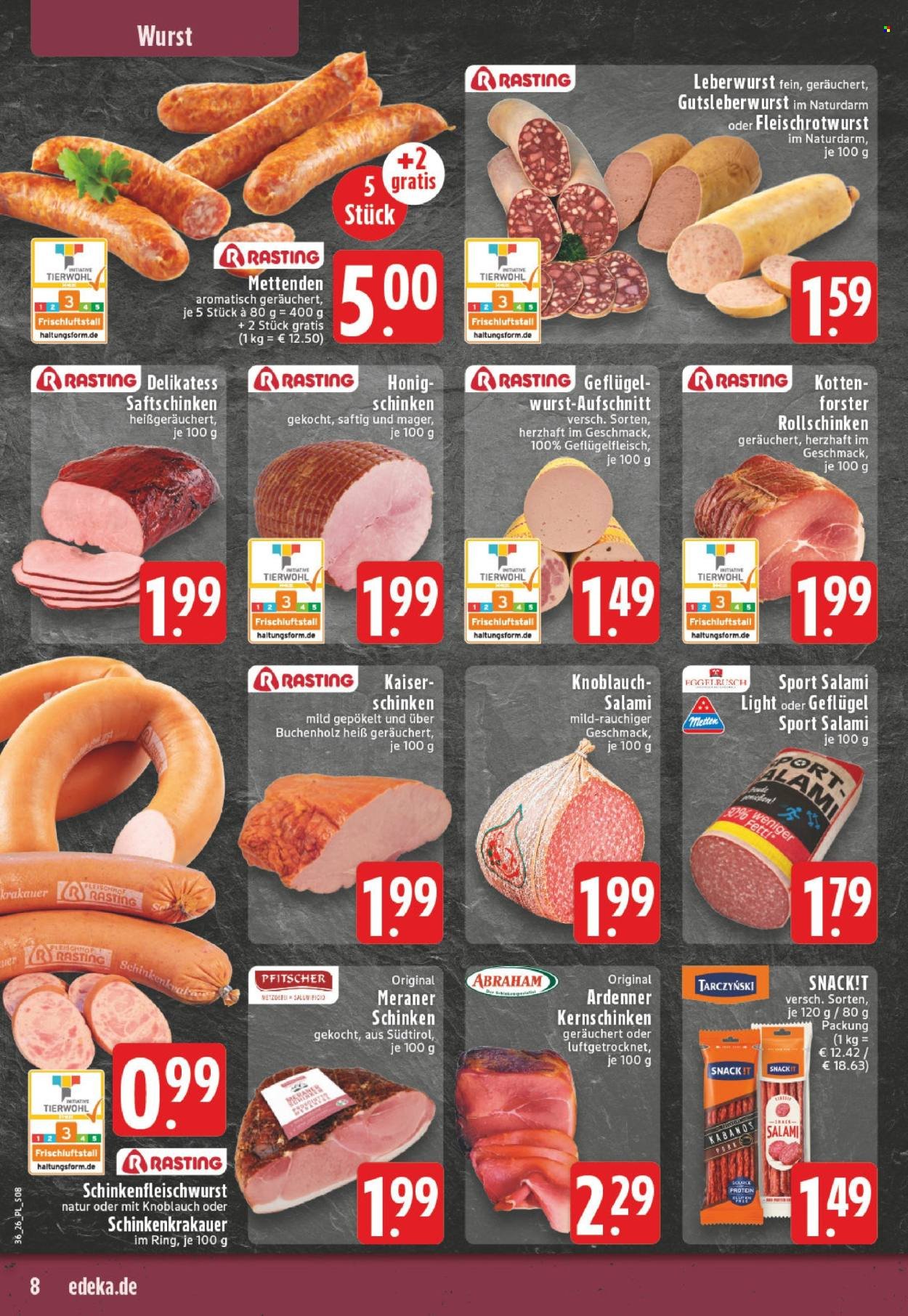 EDEKA Prospekt - Ab Montag 31.08.2026