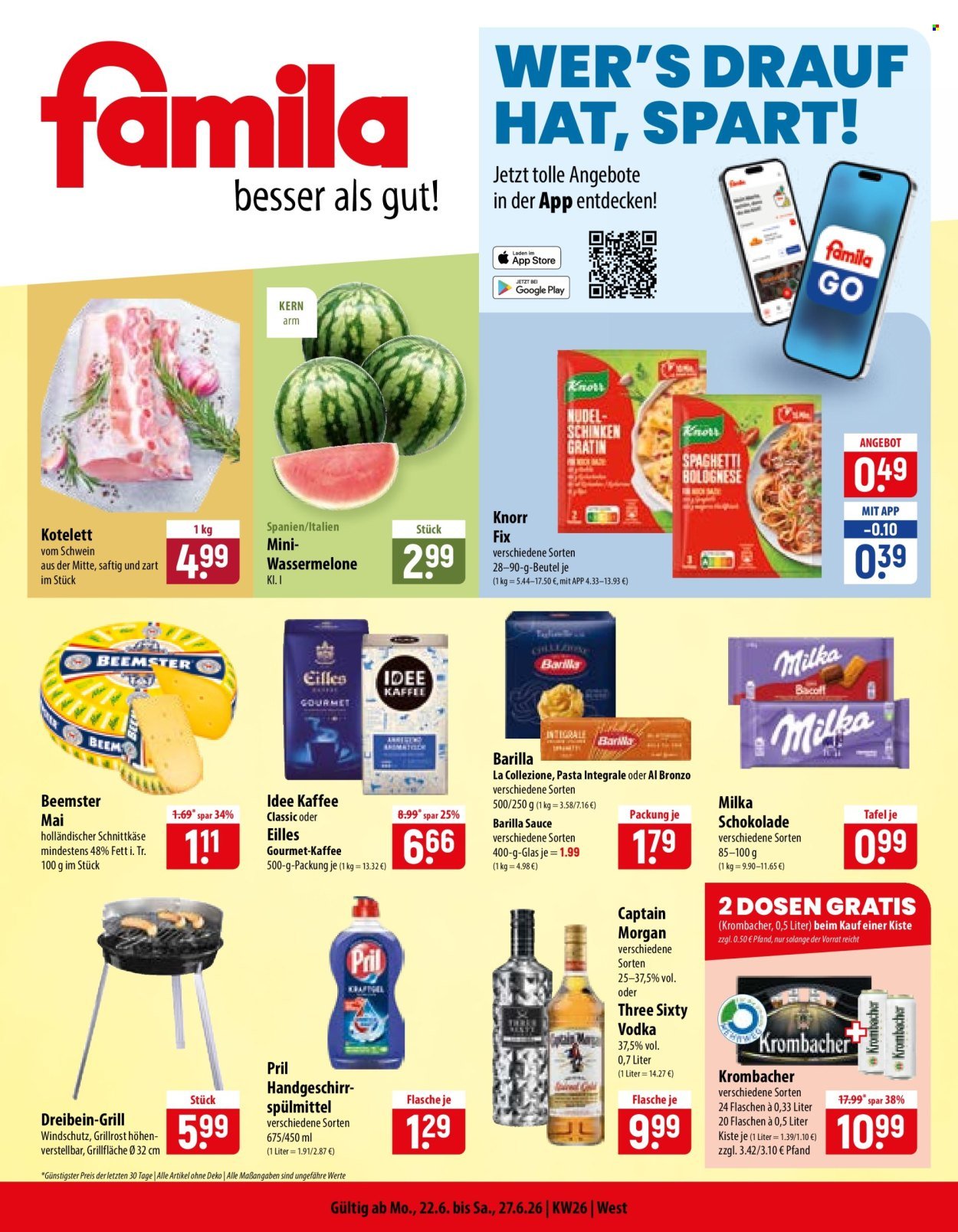 FAMILA Prospekt - Ab Montag 22.06.2026
