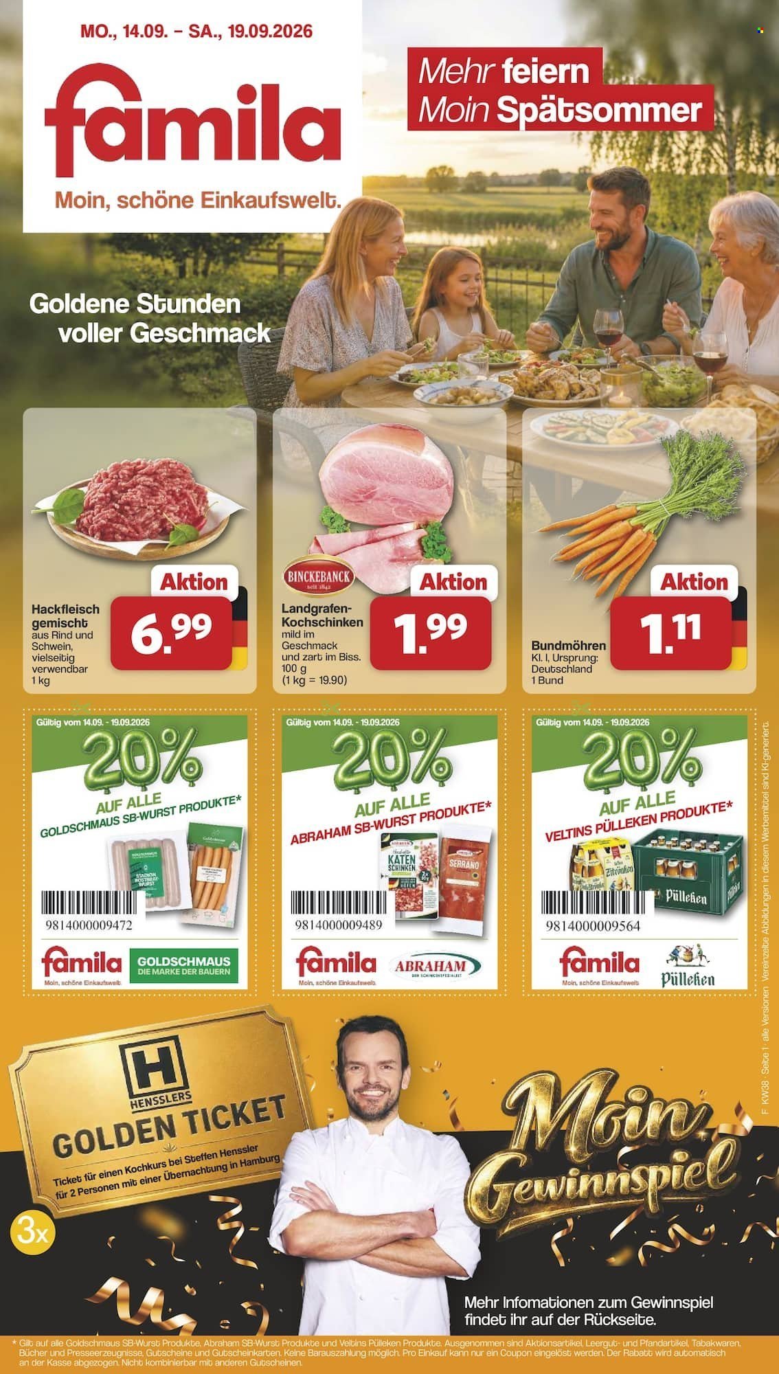 FAMILA Prospekt - Ab Montag 14.09.2026