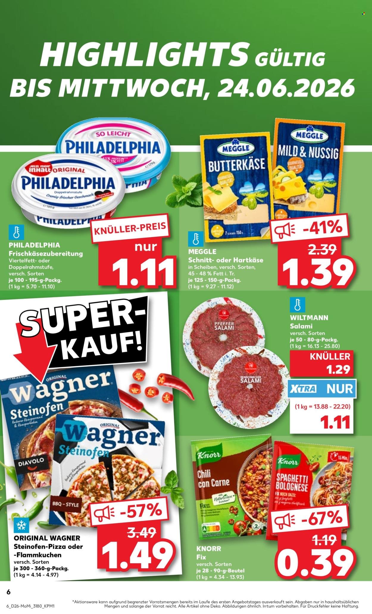 KAUFLAND Prospekt - Ab Montag 22.06.2026