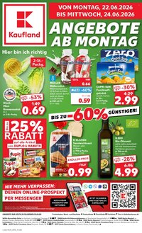 KAUFLAND Prospekt - Ab Montag 22.06.2026