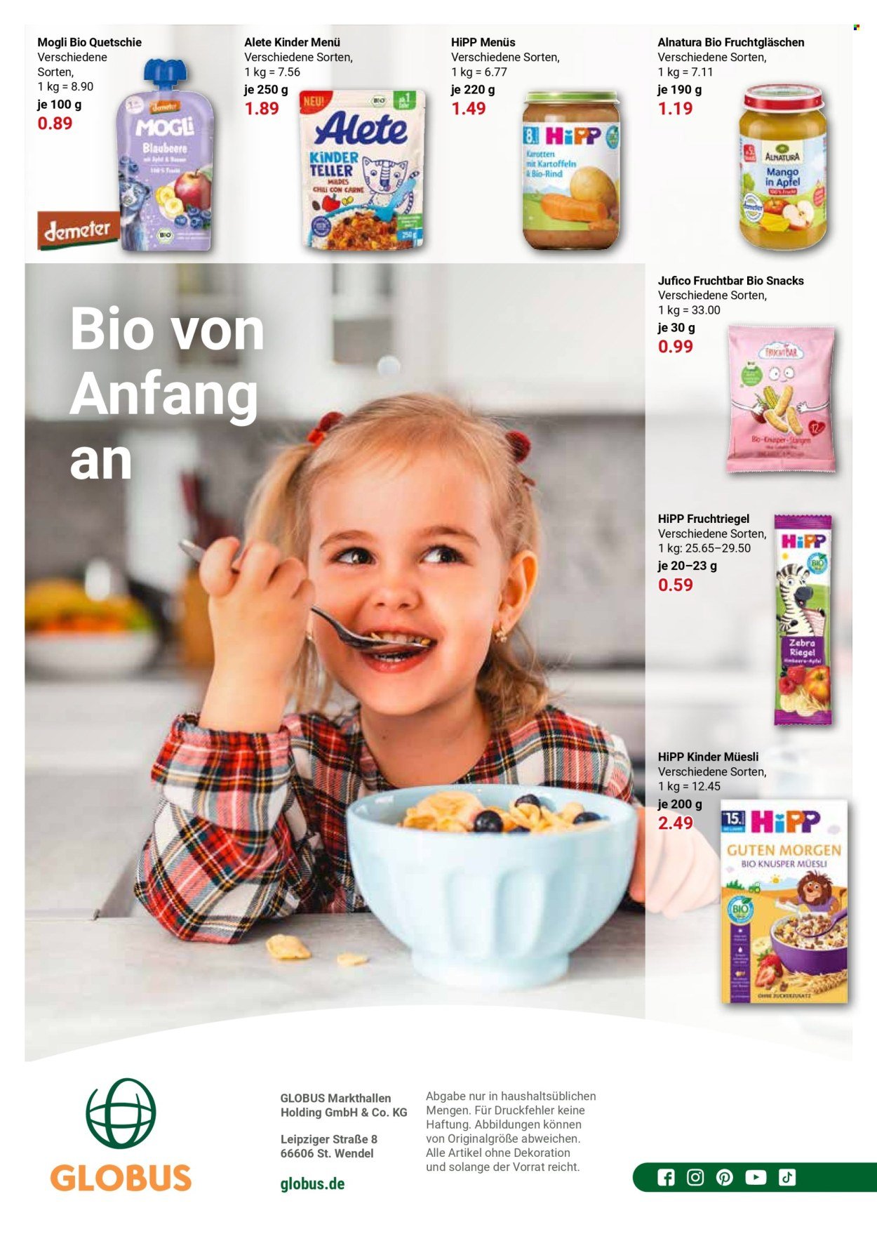GLOBUS Prospekt - Spezial