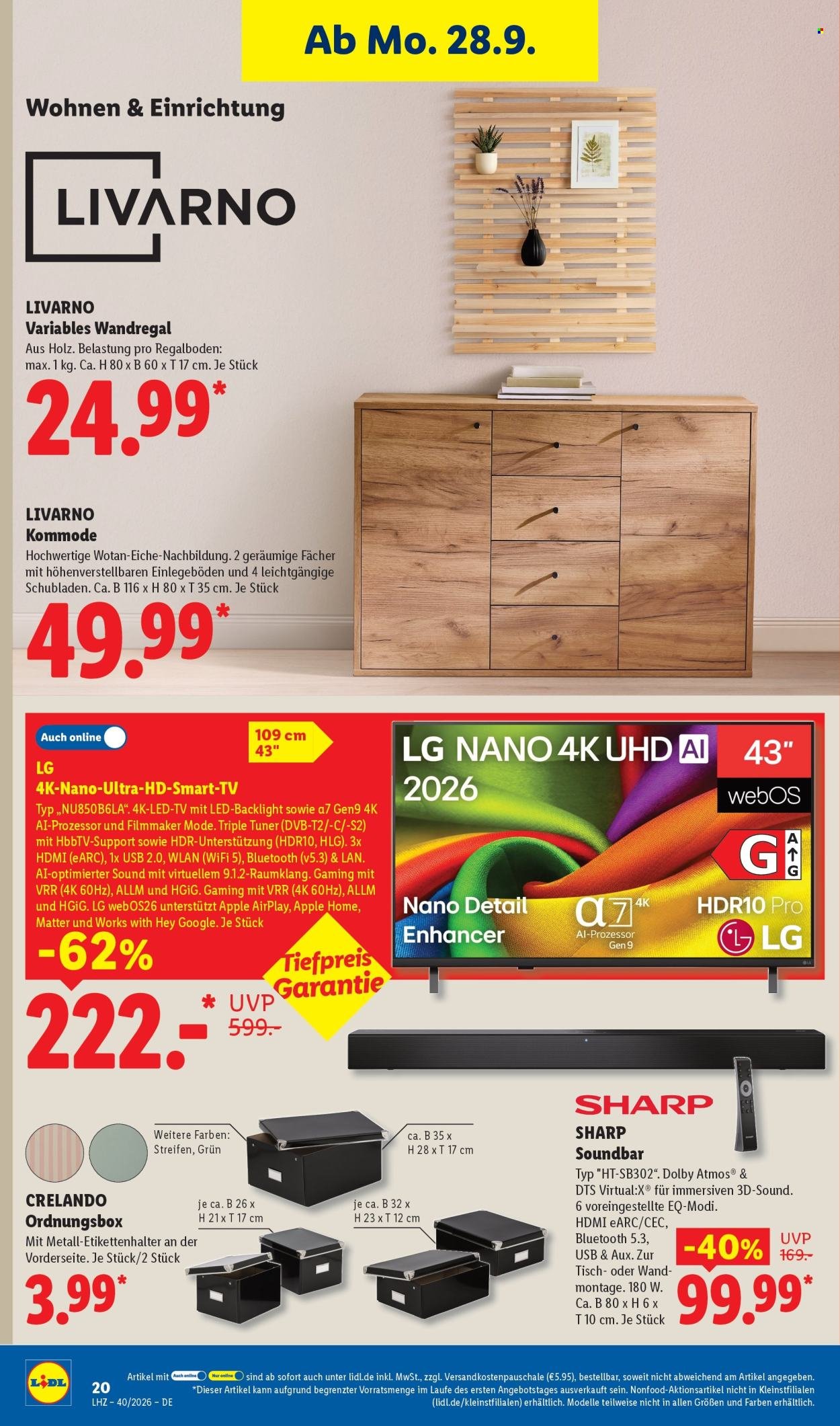 LIDL Prospekt - Ab Montag 28.09.2026