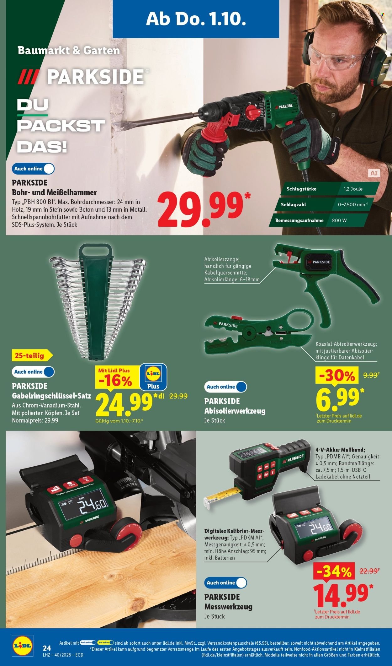 LIDL Prospekt - Ab Montag 28.09.2026