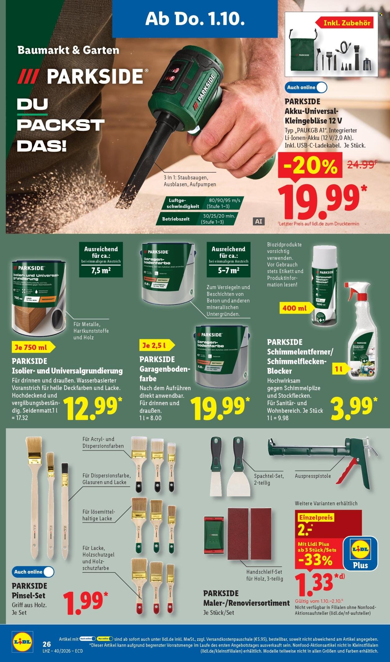 LIDL Prospekt - Ab Montag 28.09.2026
