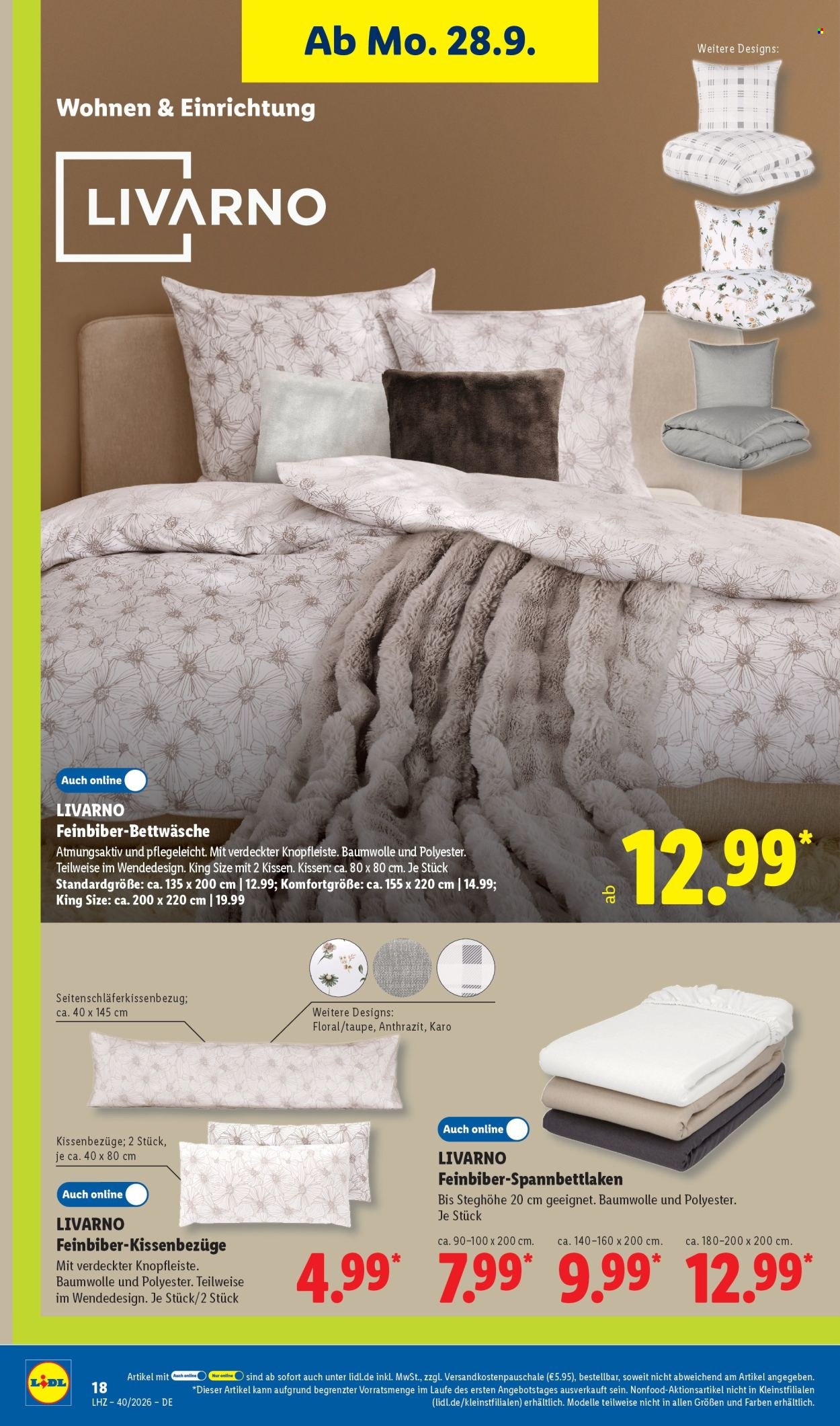 LIDL Prospekt - Ab Montag 28.09.2026