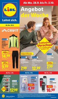 LIDL Prospekt - Ab Montag 28.09.2026