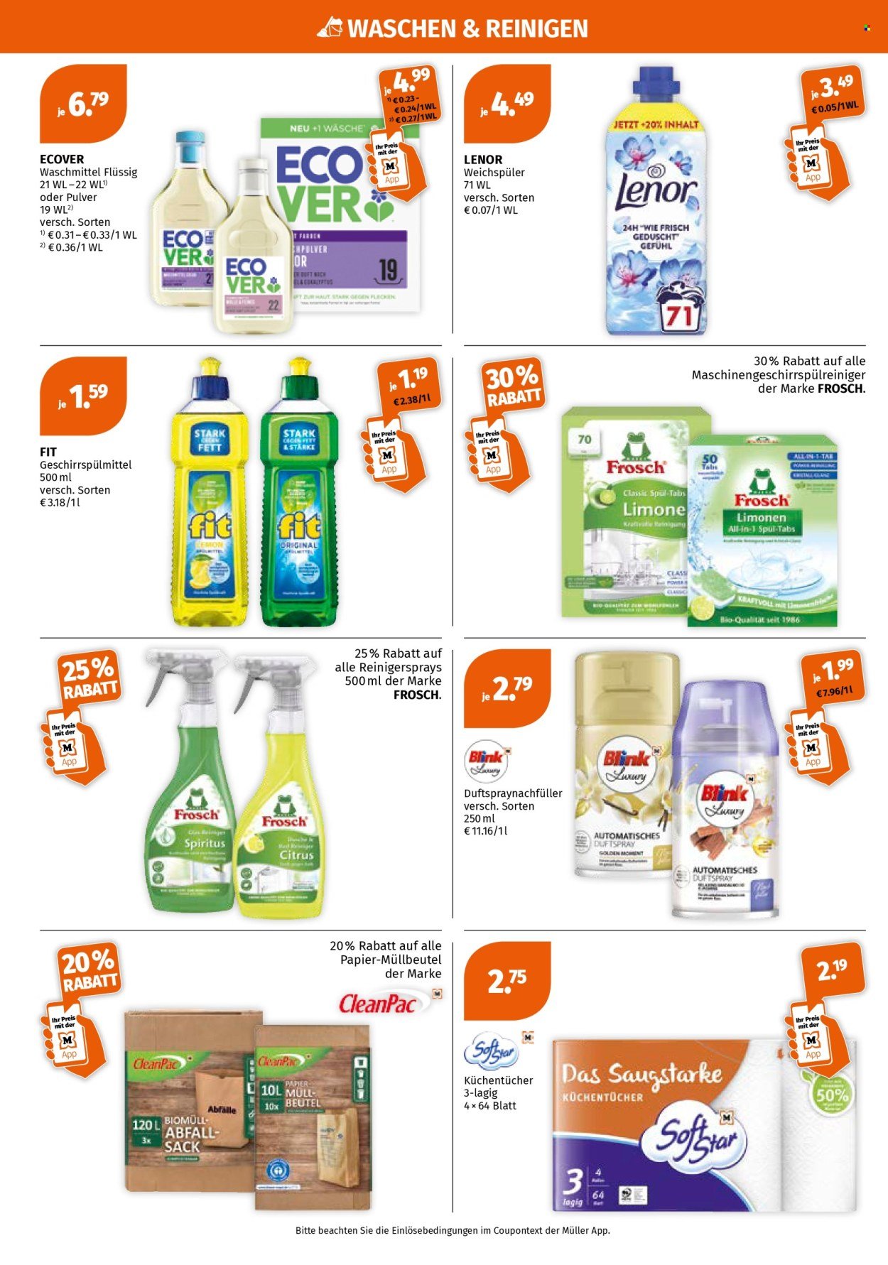 MÜLLER Prospekt - App Highlights der Woche