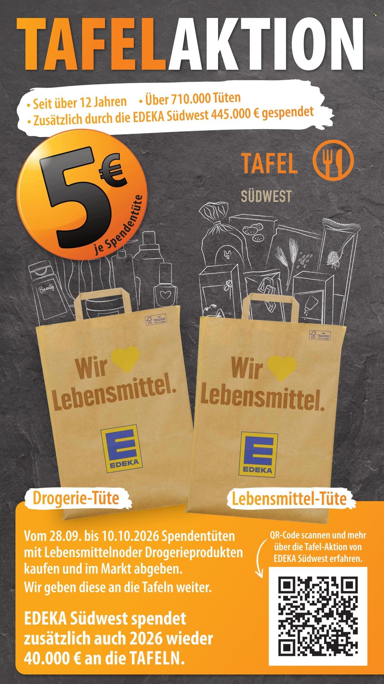 EDEKA Prospekt - Ab Montag 28.09.2026