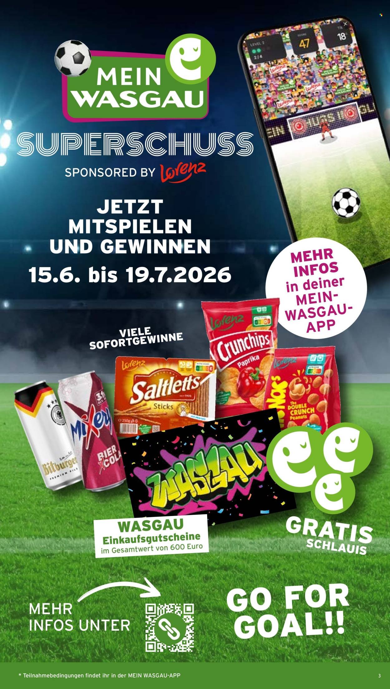 WASGAU Prospekt - Ab Montag 22.06.2026