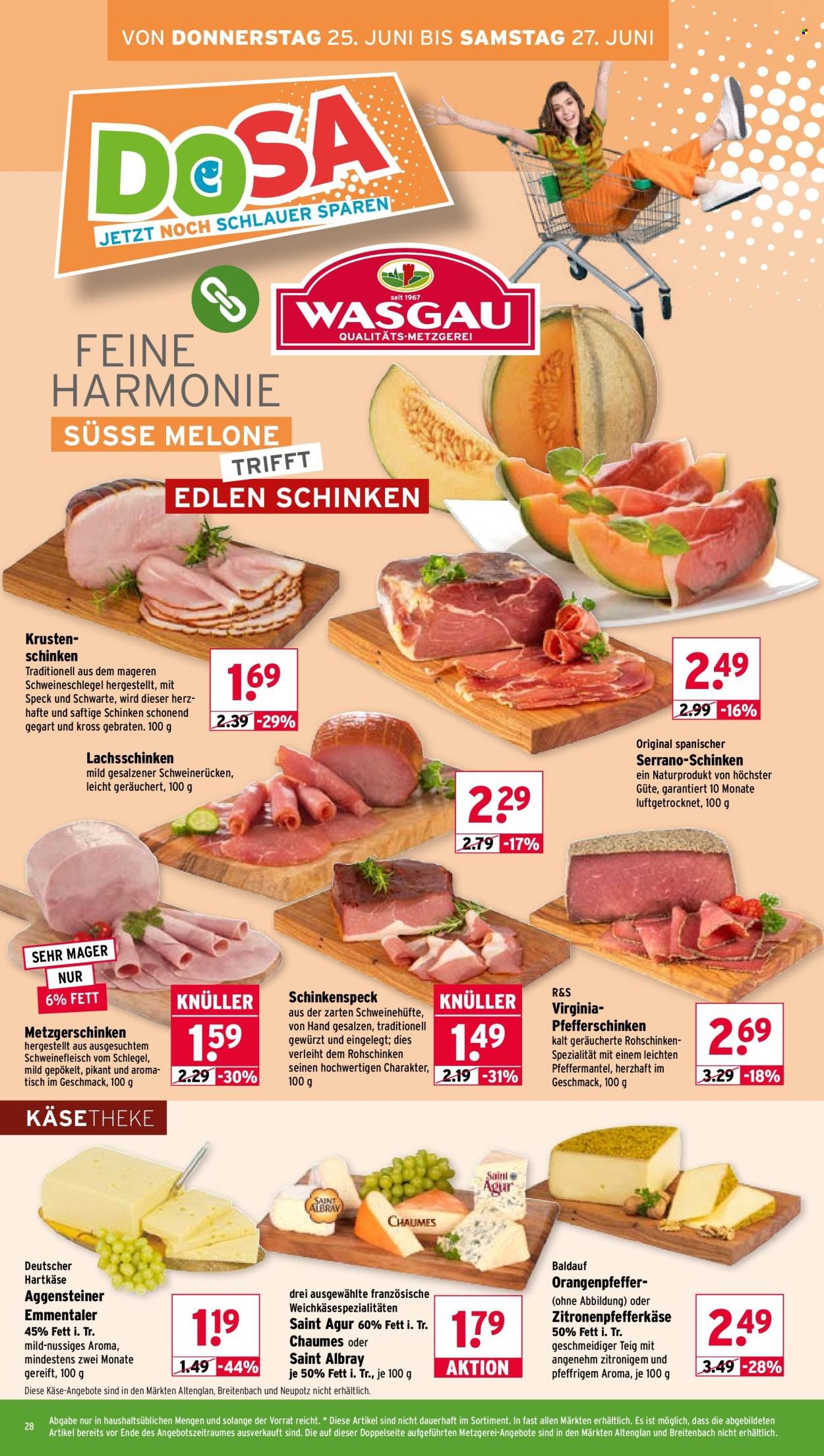 WASGAU Prospekt - Ab Montag 22.06.2026