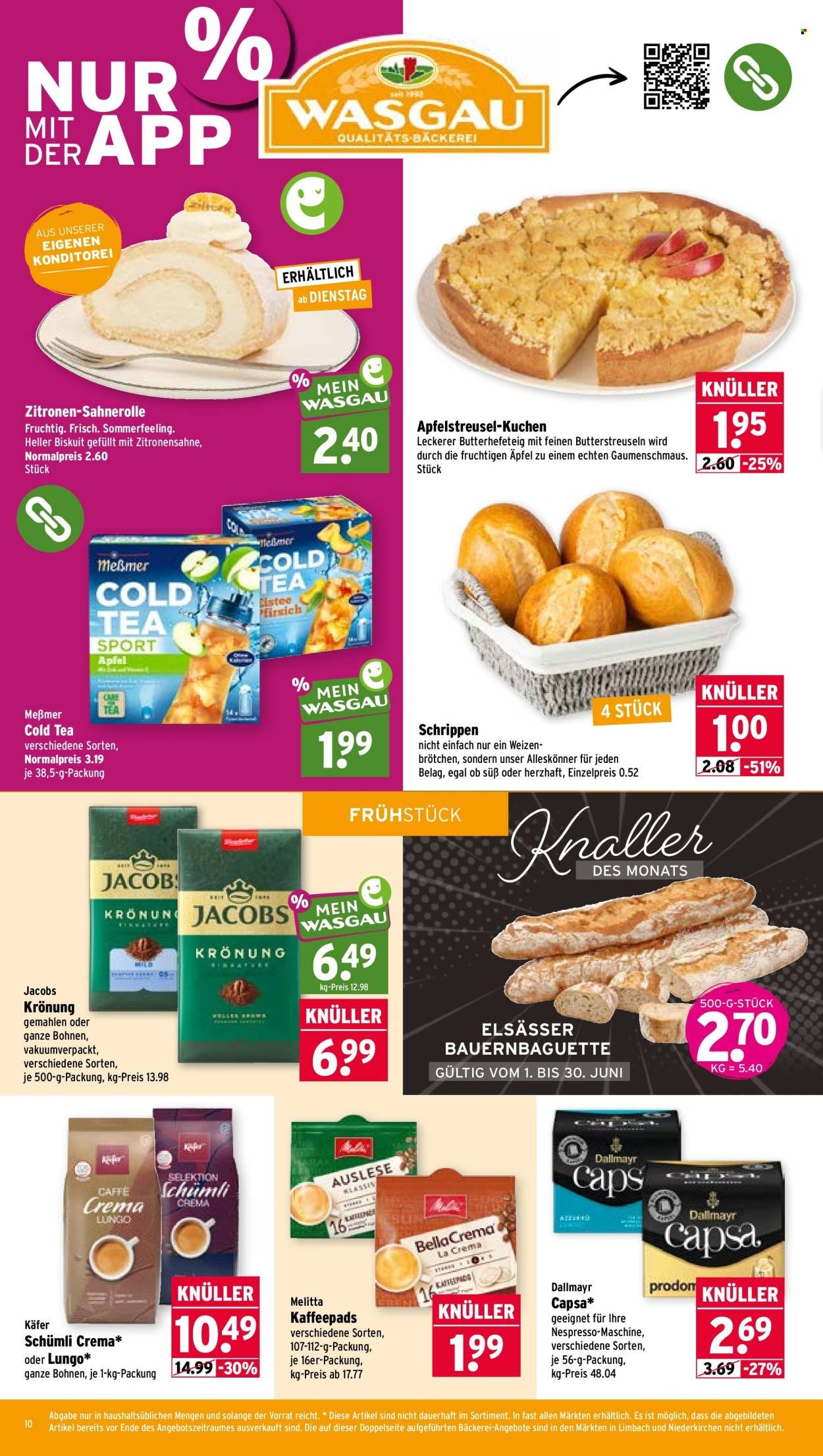 WASGAU Prospekt - Ab Montag 22.06.2026