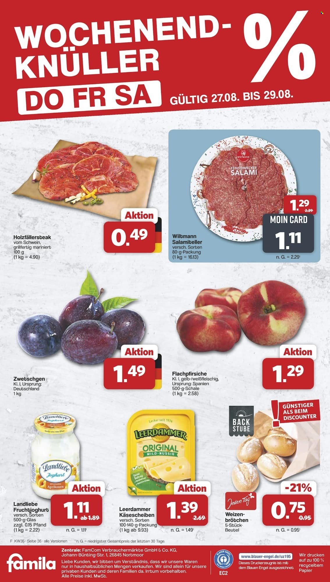 FAMILA Prospekt - Ab Montag 24.08.2026