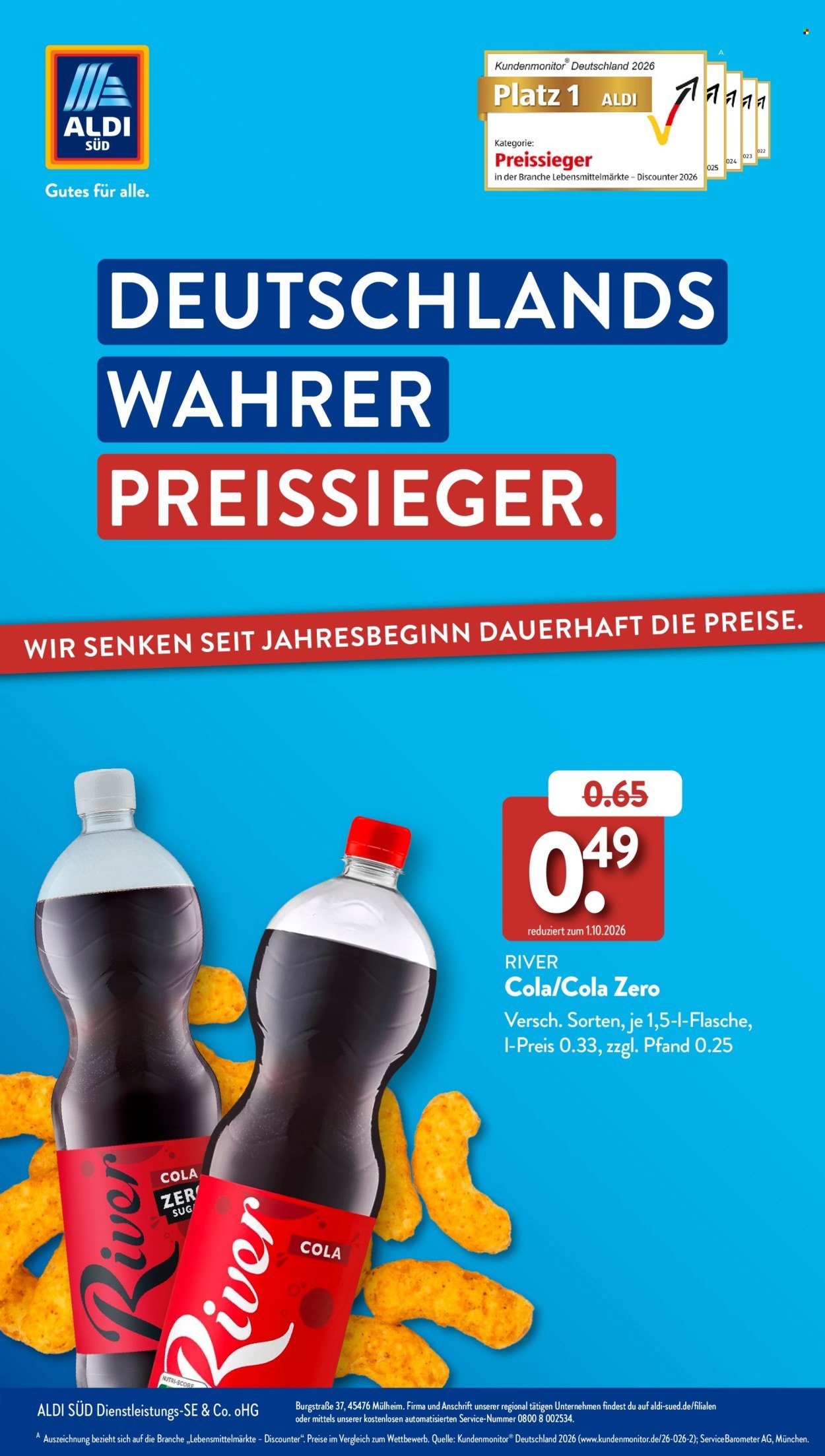 ALDI SÜD Angebote - Deutschlands wahrer preissieger