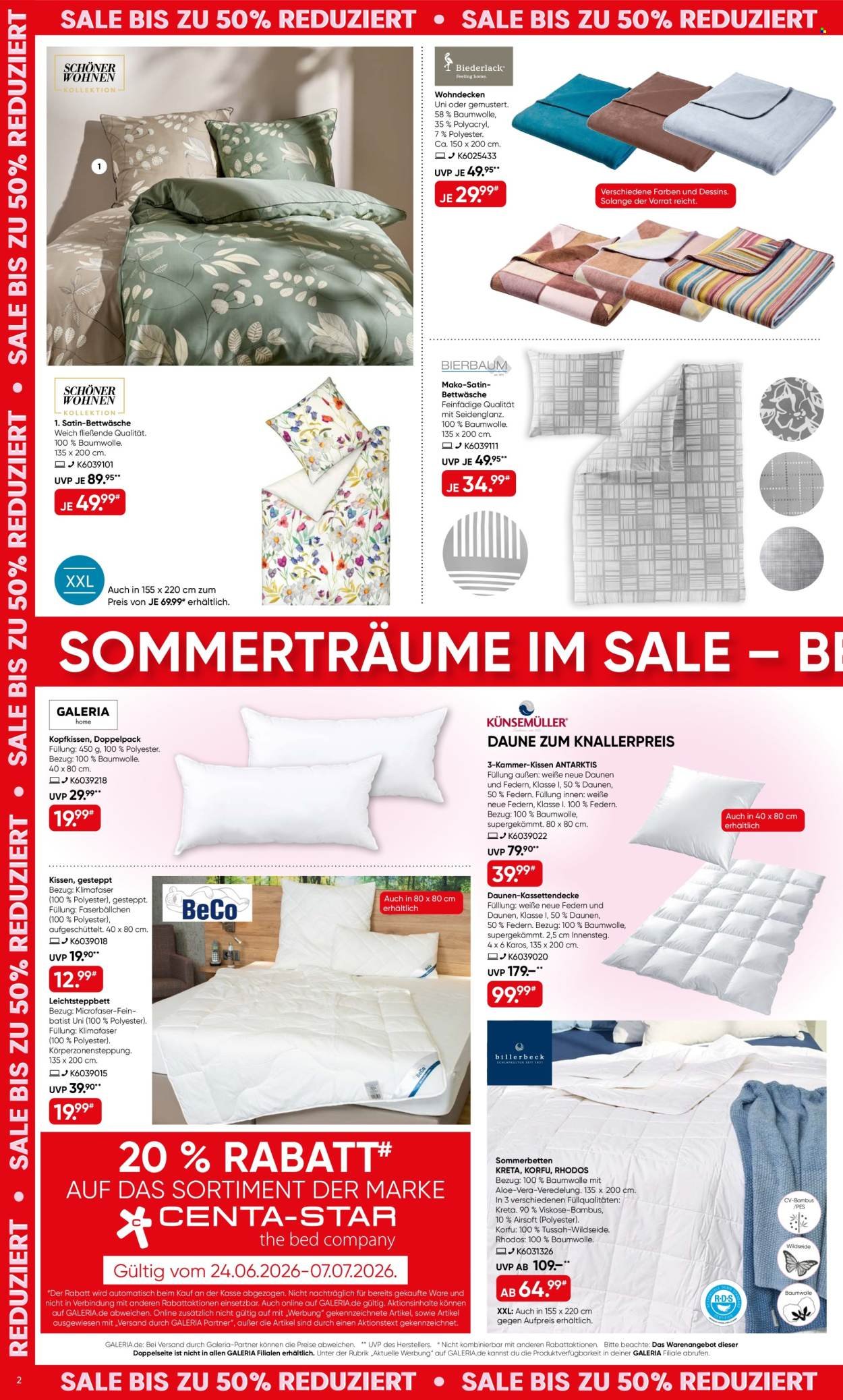 GALERIA KARSTADT KAUFHOF Prospekt - Ab Mittwoch 24.06.2026
