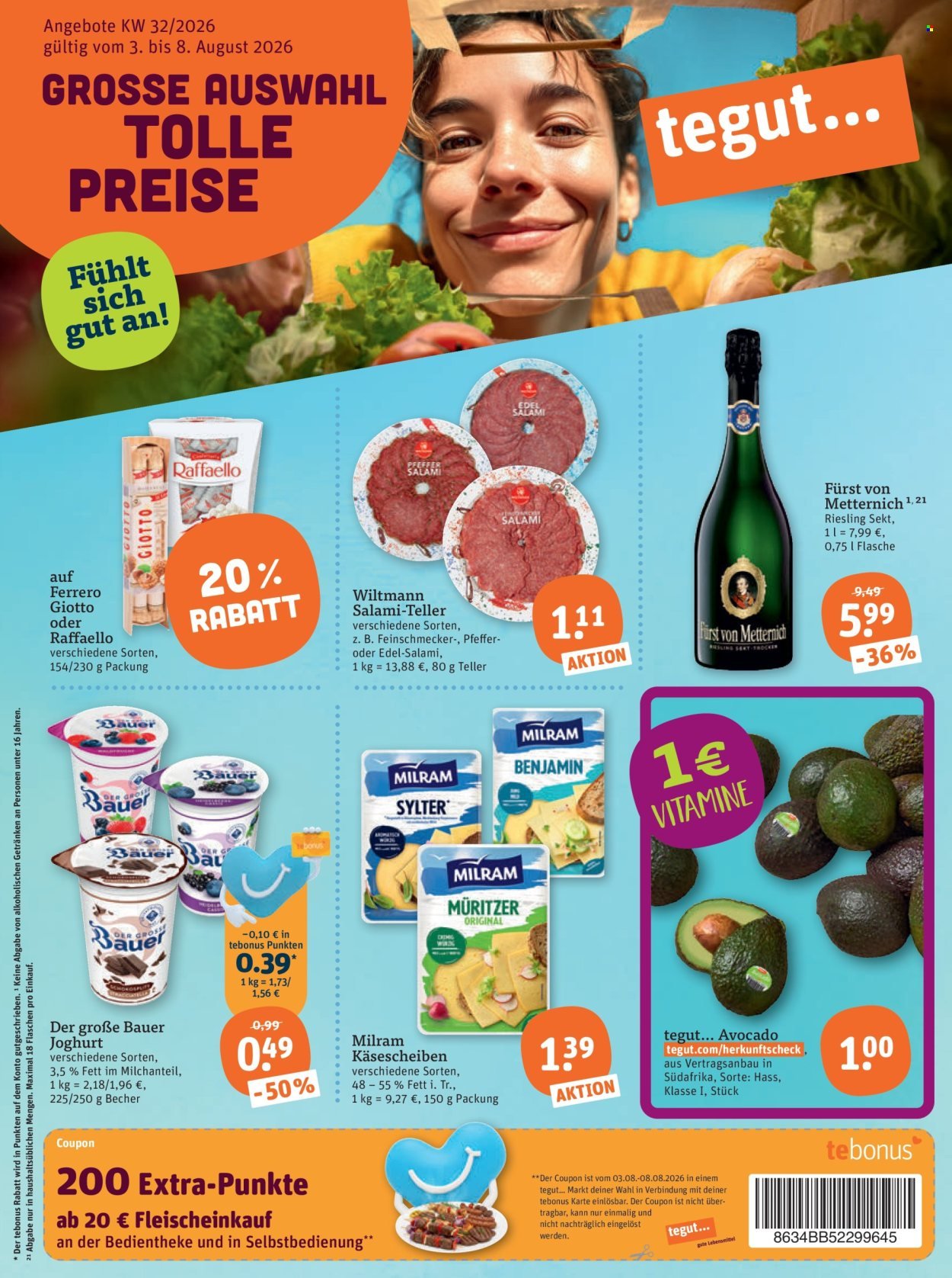 TEGUT... Prospekt - Ab Montag 3.08.2026