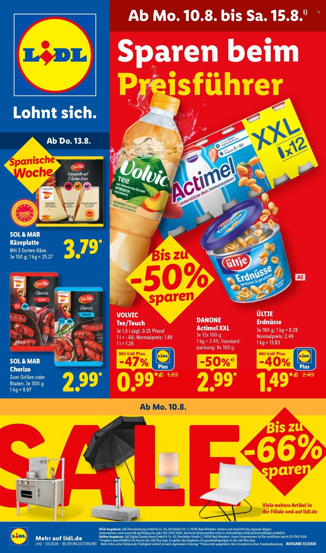 LIDL Prospekt - Ab Montag 10.08.2026