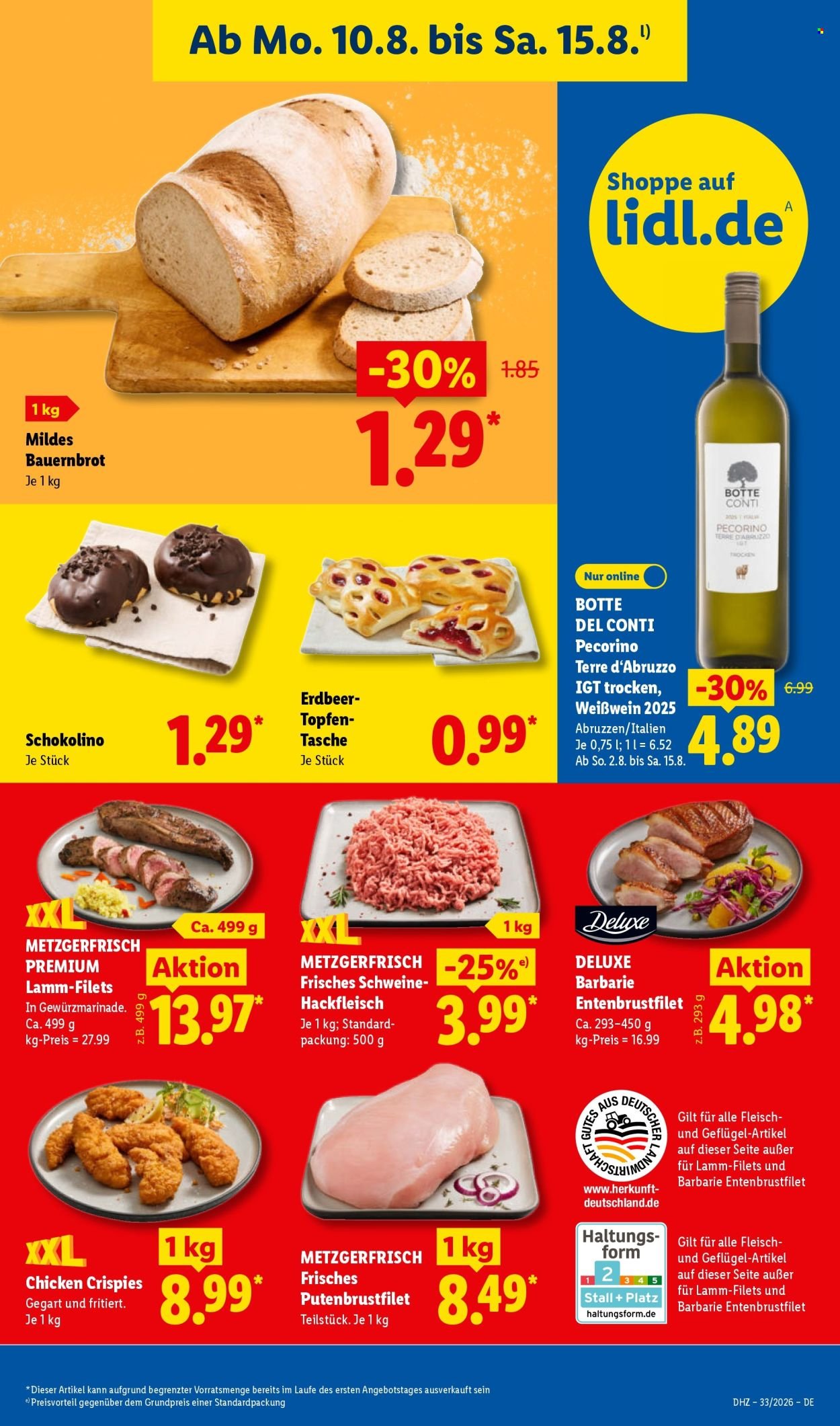 LIDL Prospekt - Ab Montag 10.08.2026
