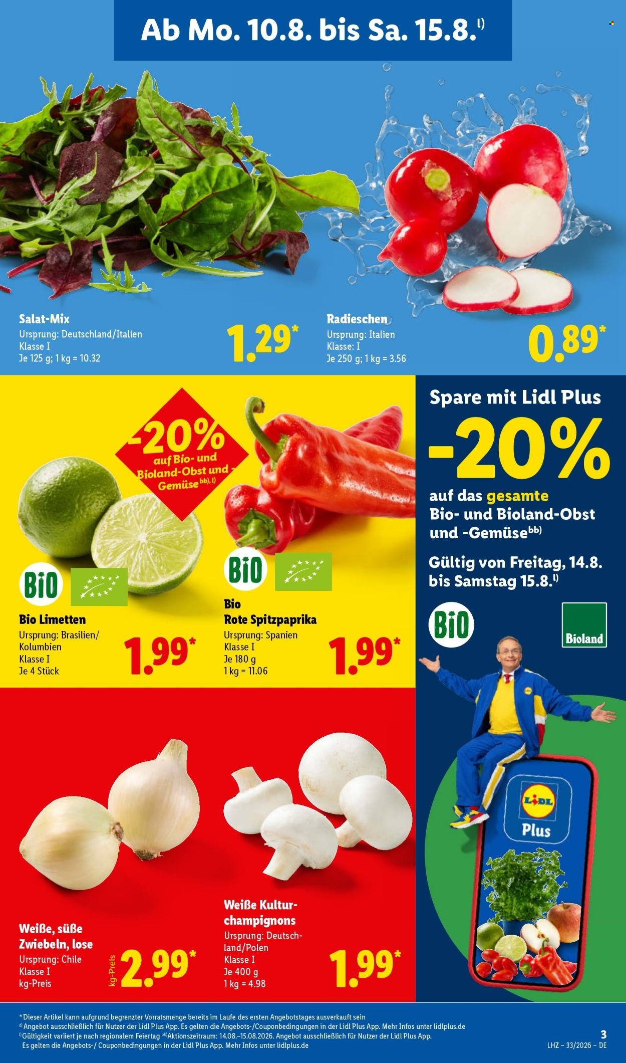 LIDL Prospekt - Ab Montag 10.08.2026