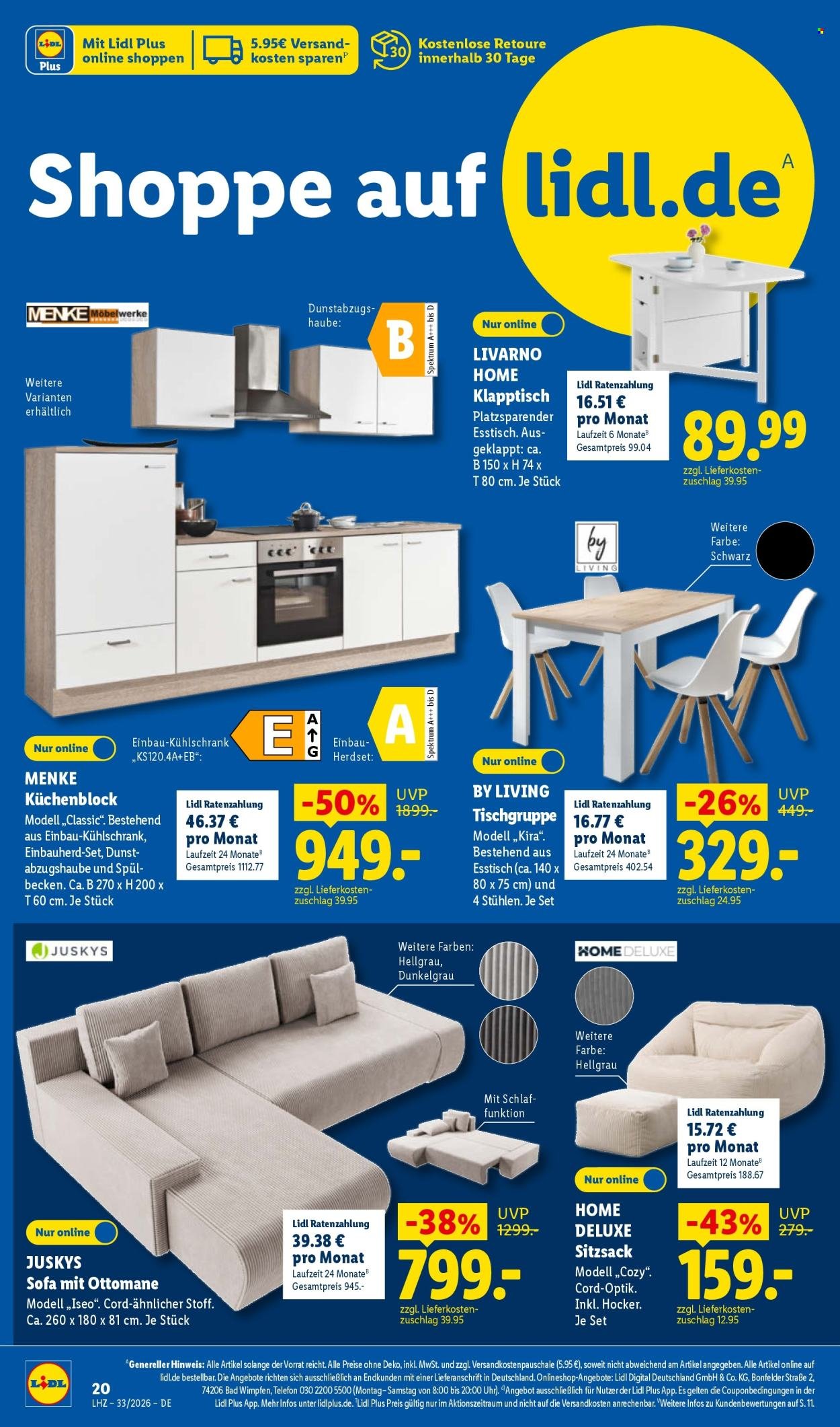 LIDL Prospekt - Ab Montag 10.08.2026