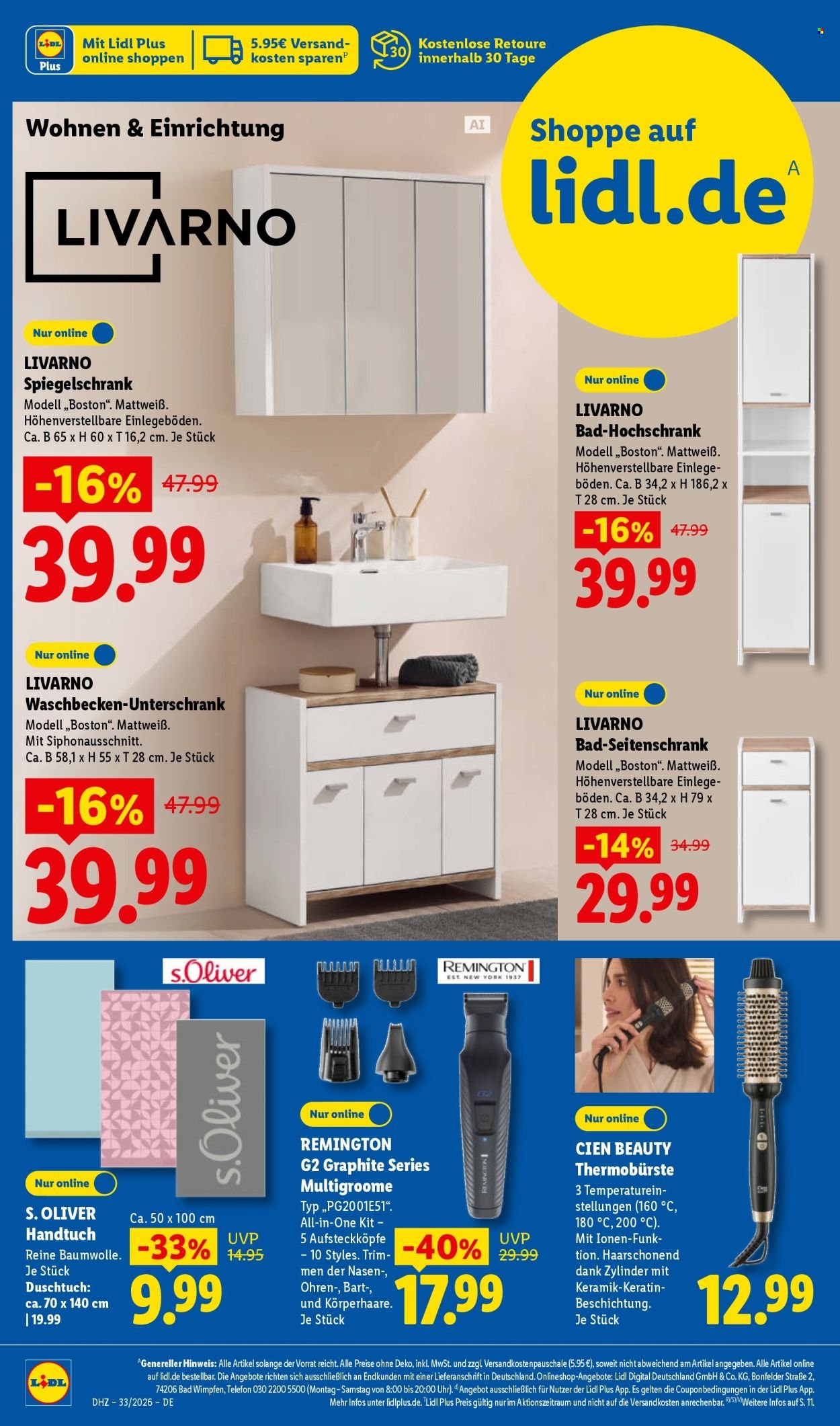 LIDL Prospekt - Ab Montag 10.08.2026