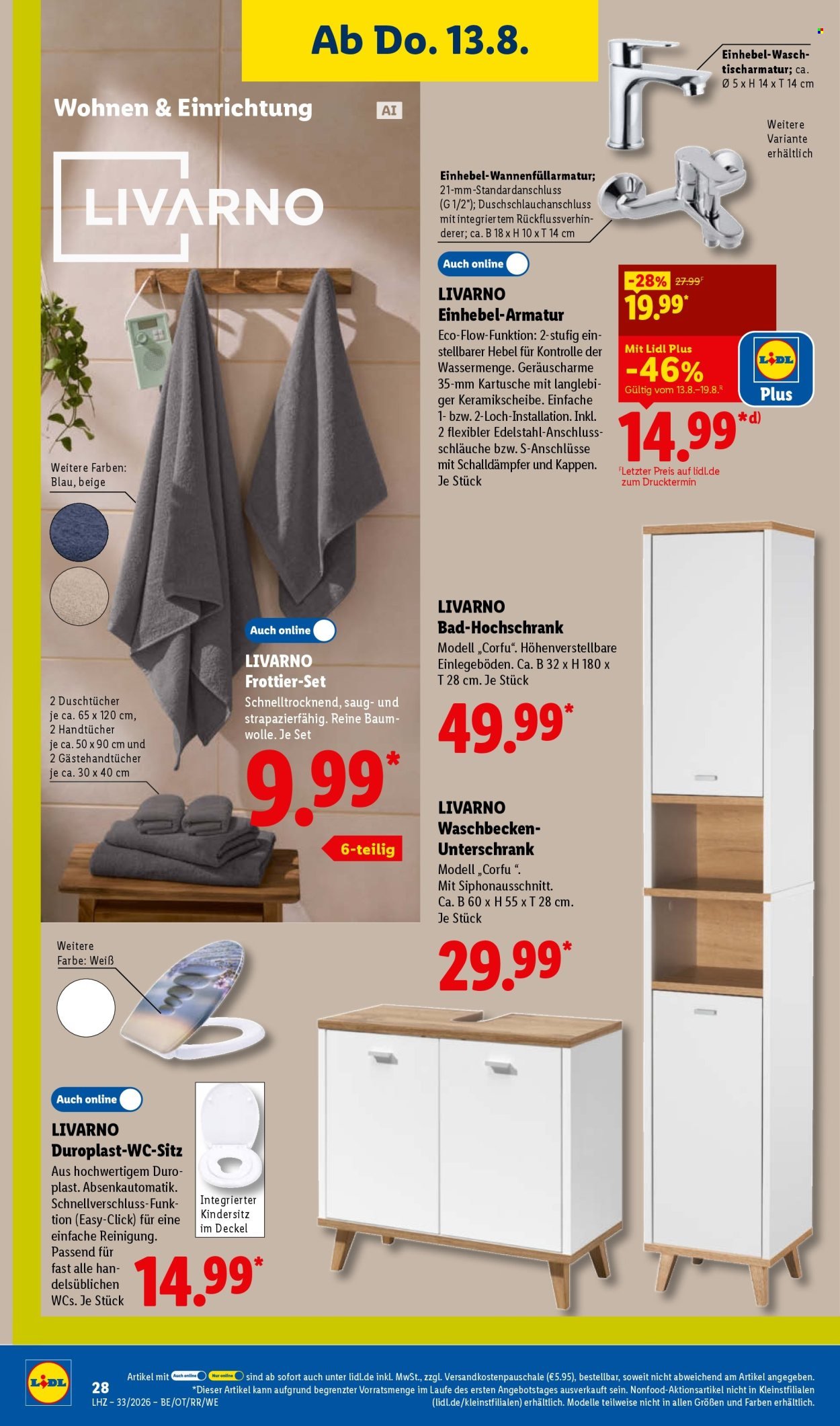 LIDL Prospekt - Ab Montag 10.08.2026