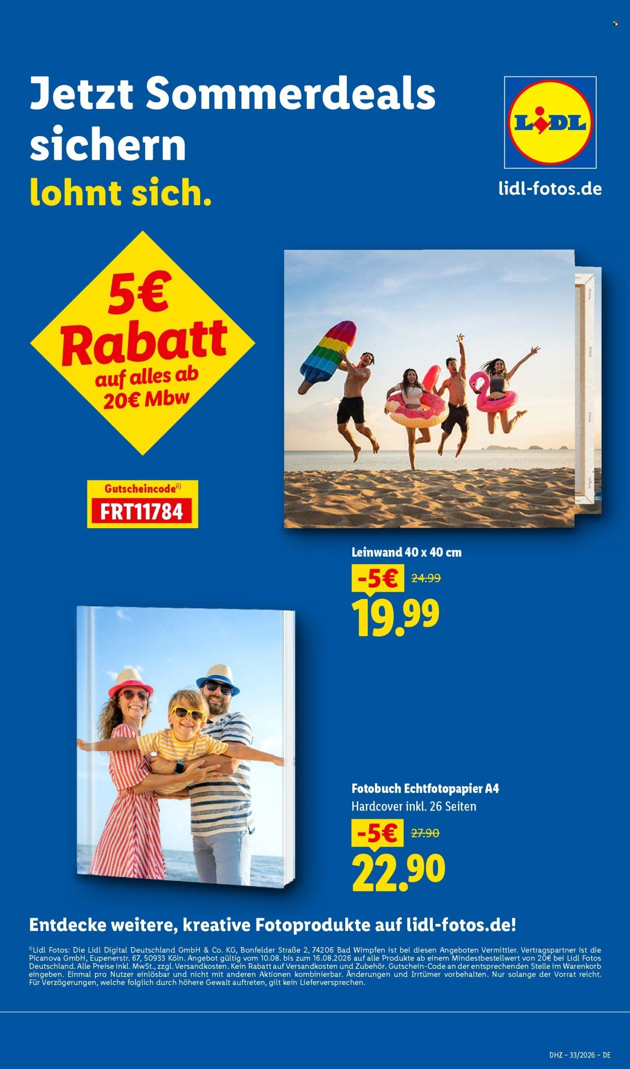 LIDL Prospekt - Ab Montag 10.08.2026