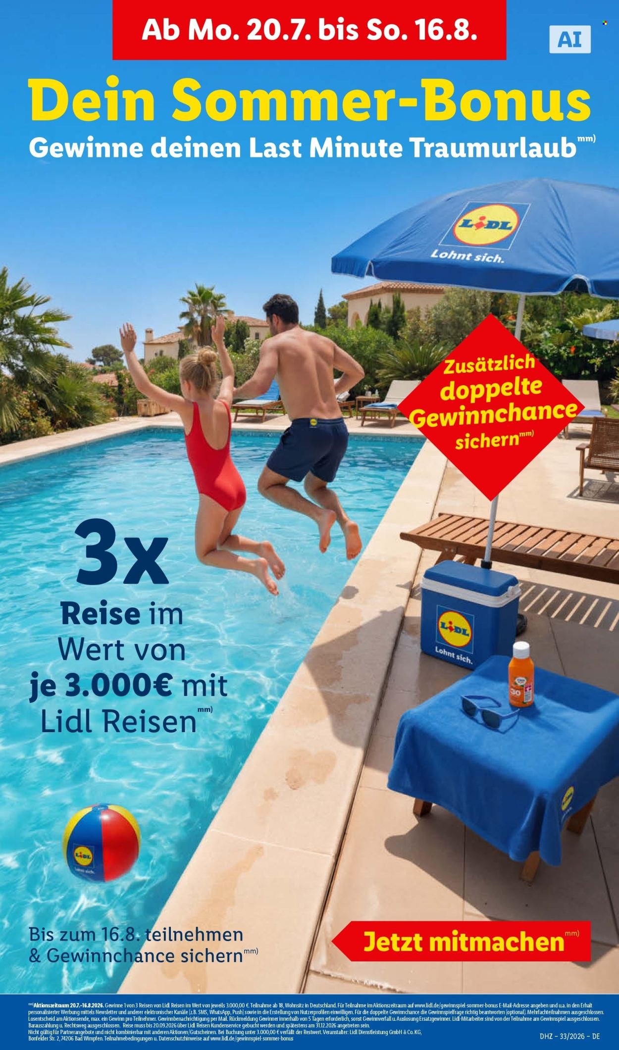 LIDL Prospekt - Ab Montag 10.08.2026