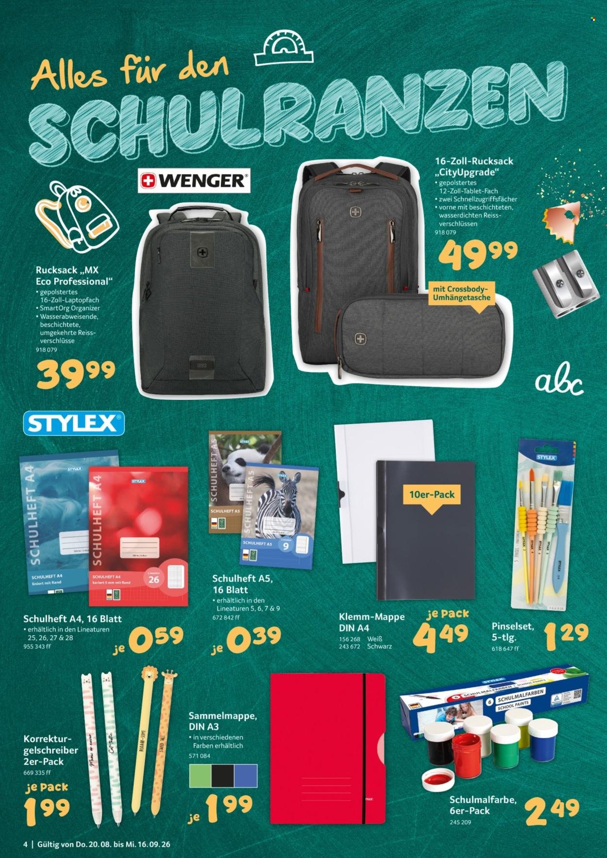 SELGROS Prospekt - Schulstart