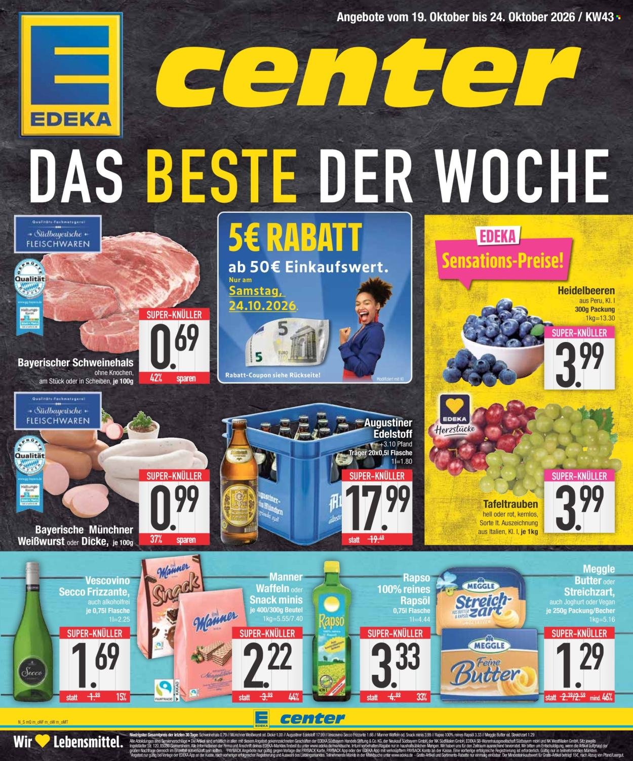 EDEKA Prospekt - Ab Montag 19.10.2026