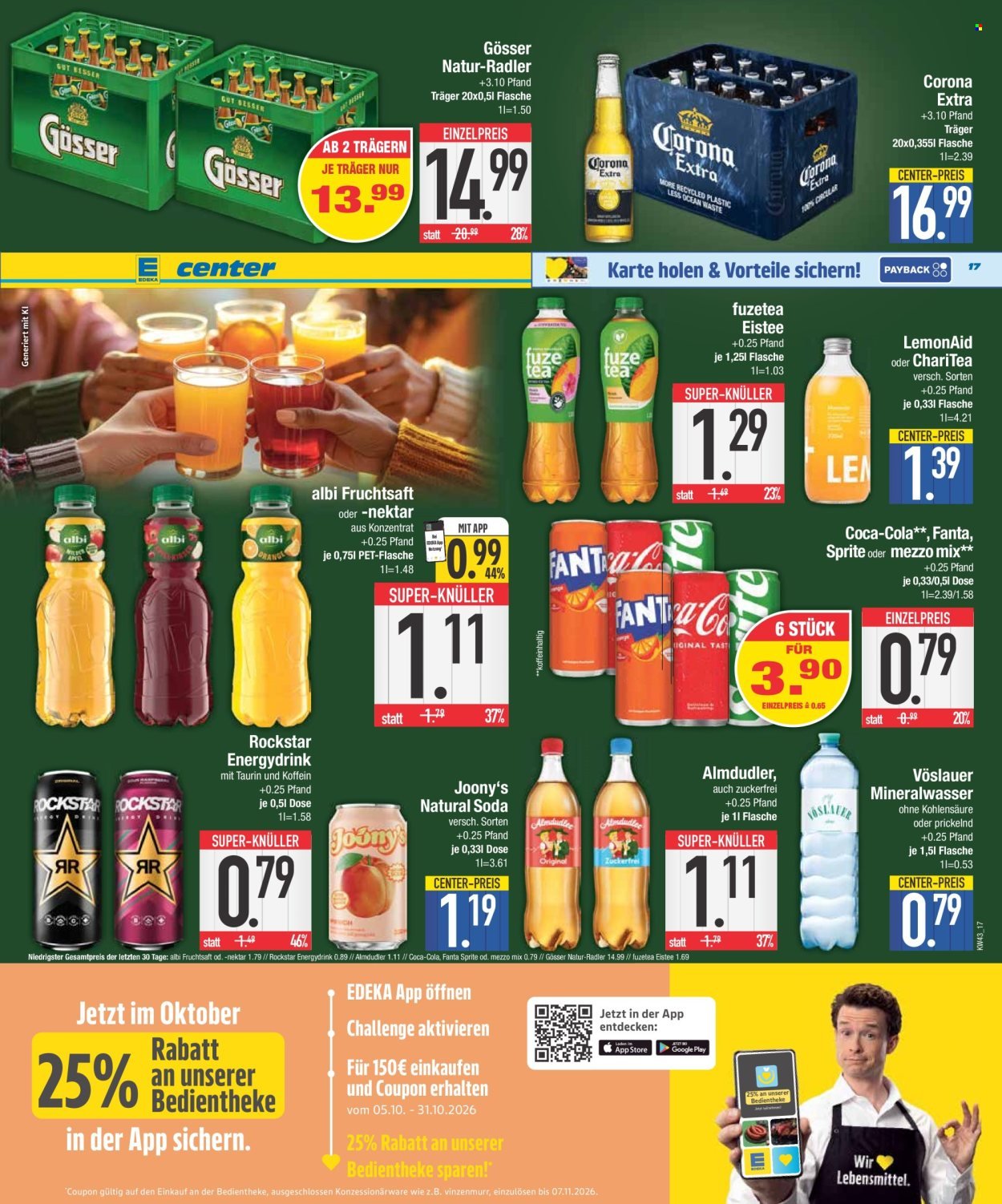 EDEKA Prospekt - Ab Montag 19.10.2026
