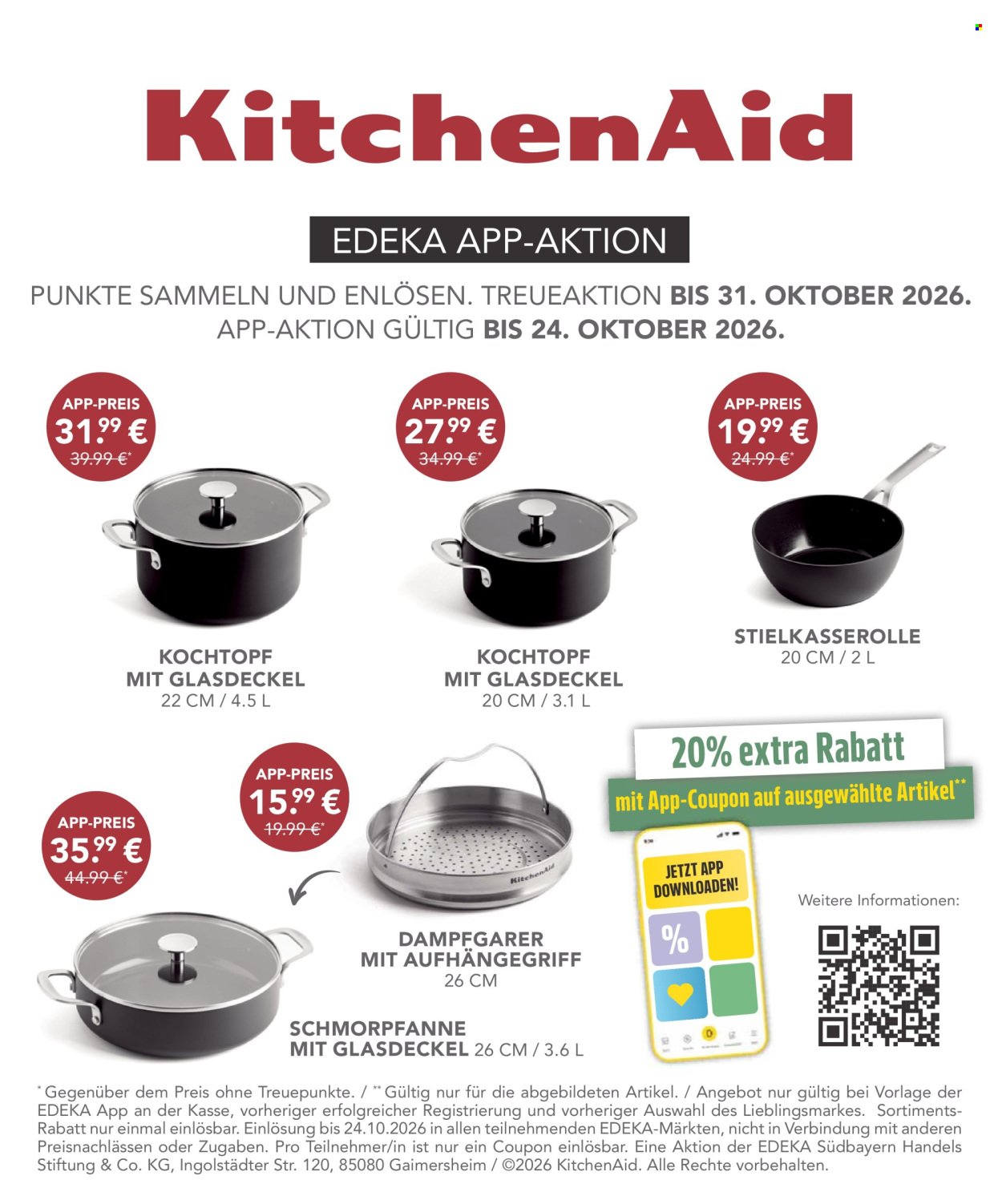 EDEKA Prospekt - Ab Montag 19.10.2026