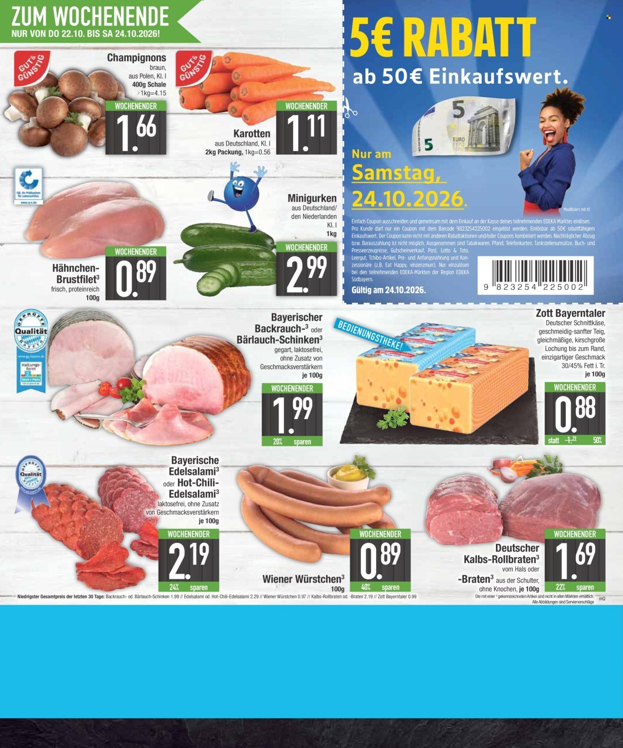 EDEKA Prospekt - Ab Montag 19.10.2026