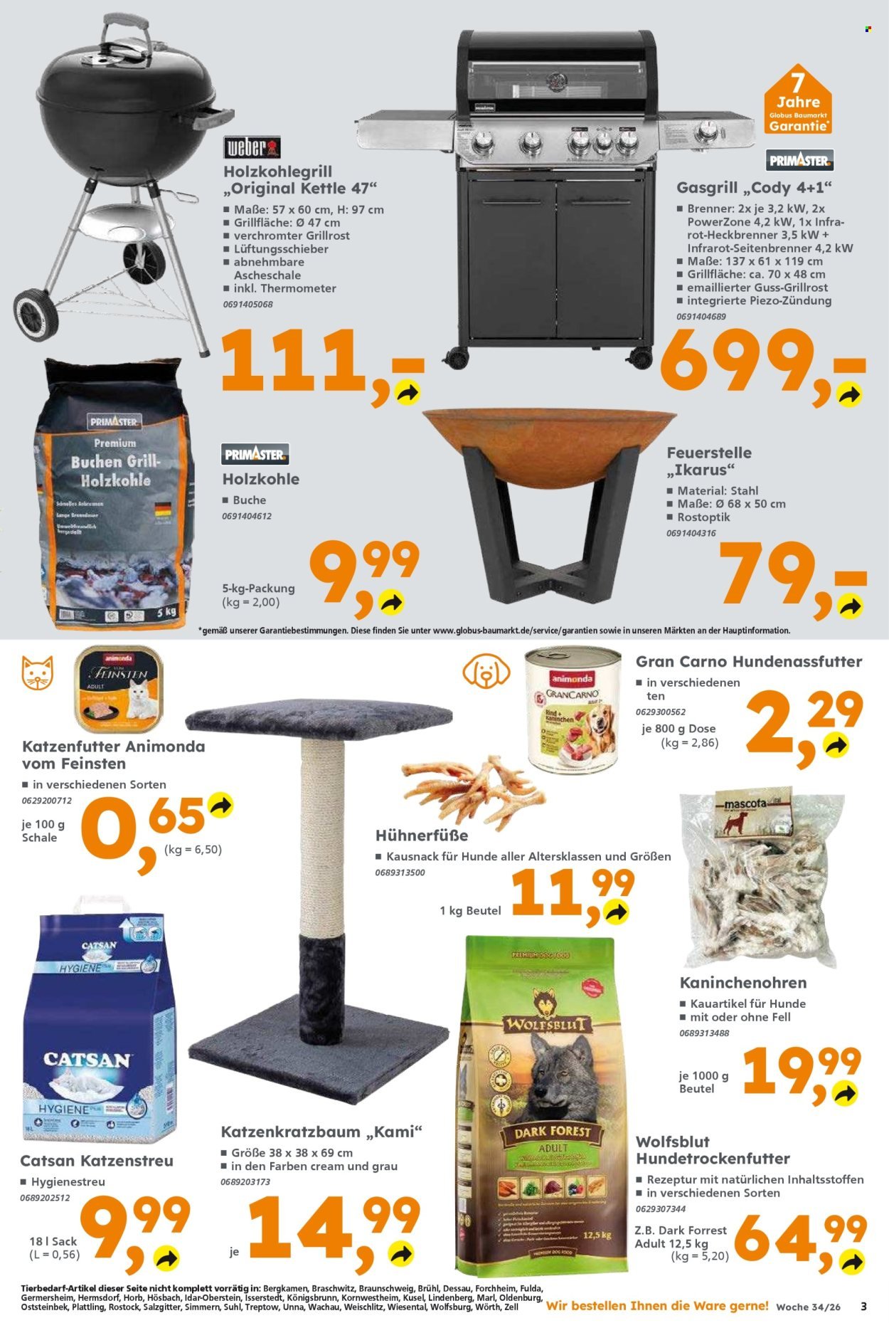 GLOBUS BAUMARKT Prospekt - Ab Montag 17.08.2026