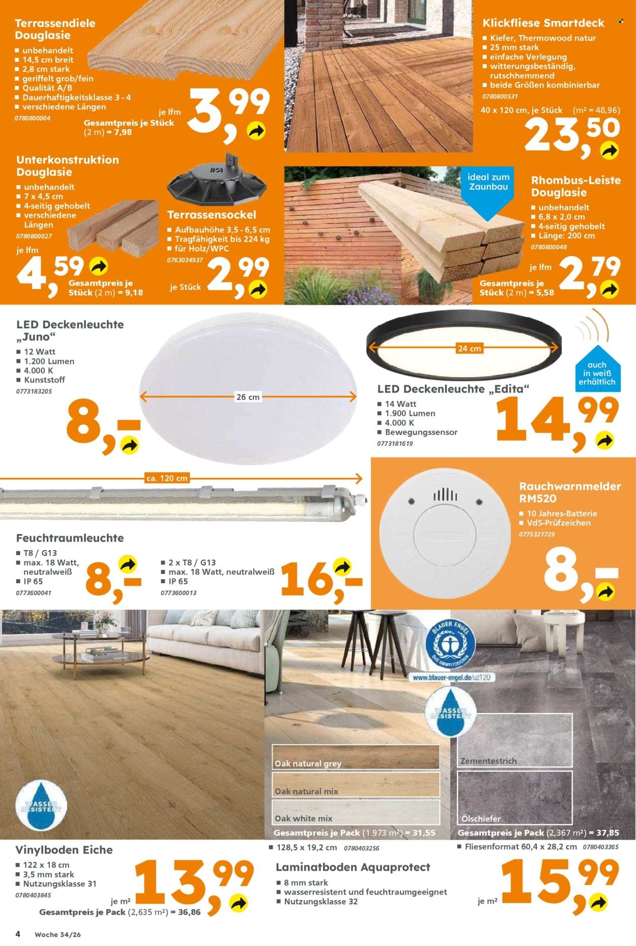 GLOBUS BAUMARKT Prospekt - Ab Montag 17.08.2026